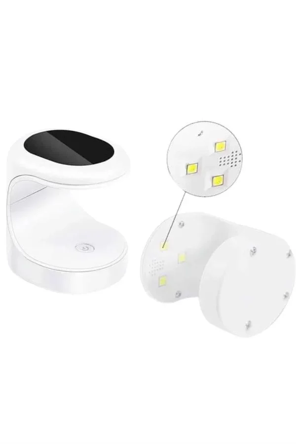 Kalıcı Oje Kurutucu Mini UV Işınlı Taşınabilir Hızlı ve Pratik Oj