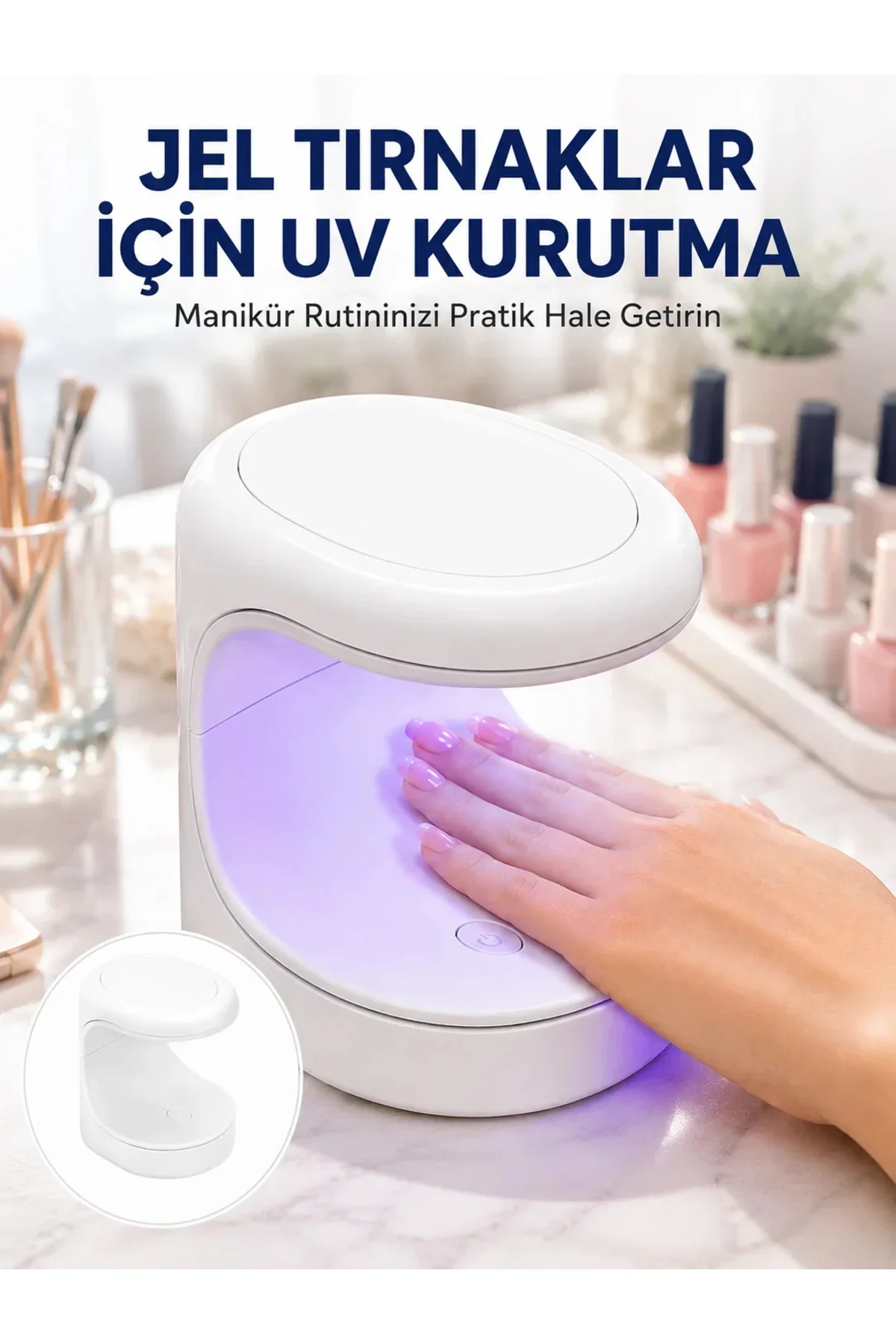 Kalıcı Oje Kurutucu UV Led Teknolojisi Taşınabilir Mini Tırnak Kurutucu Yeni Nesil Kalıcı Oje Kurutucu UV Led Teknolojisi Taşınabilir Mini Tırnak Kurutucu Yeni Nesil