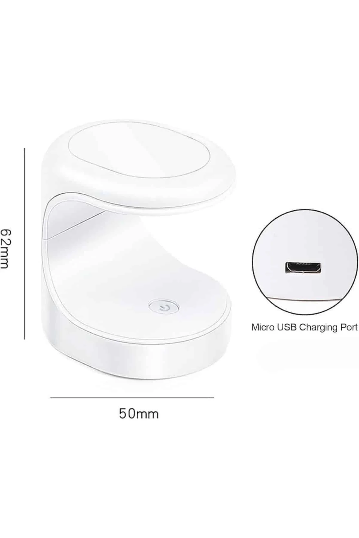 Kalıcı Oje Kurutucu Mini UV Işınlı Taşınabilir Hızlı ve Pratik Oj