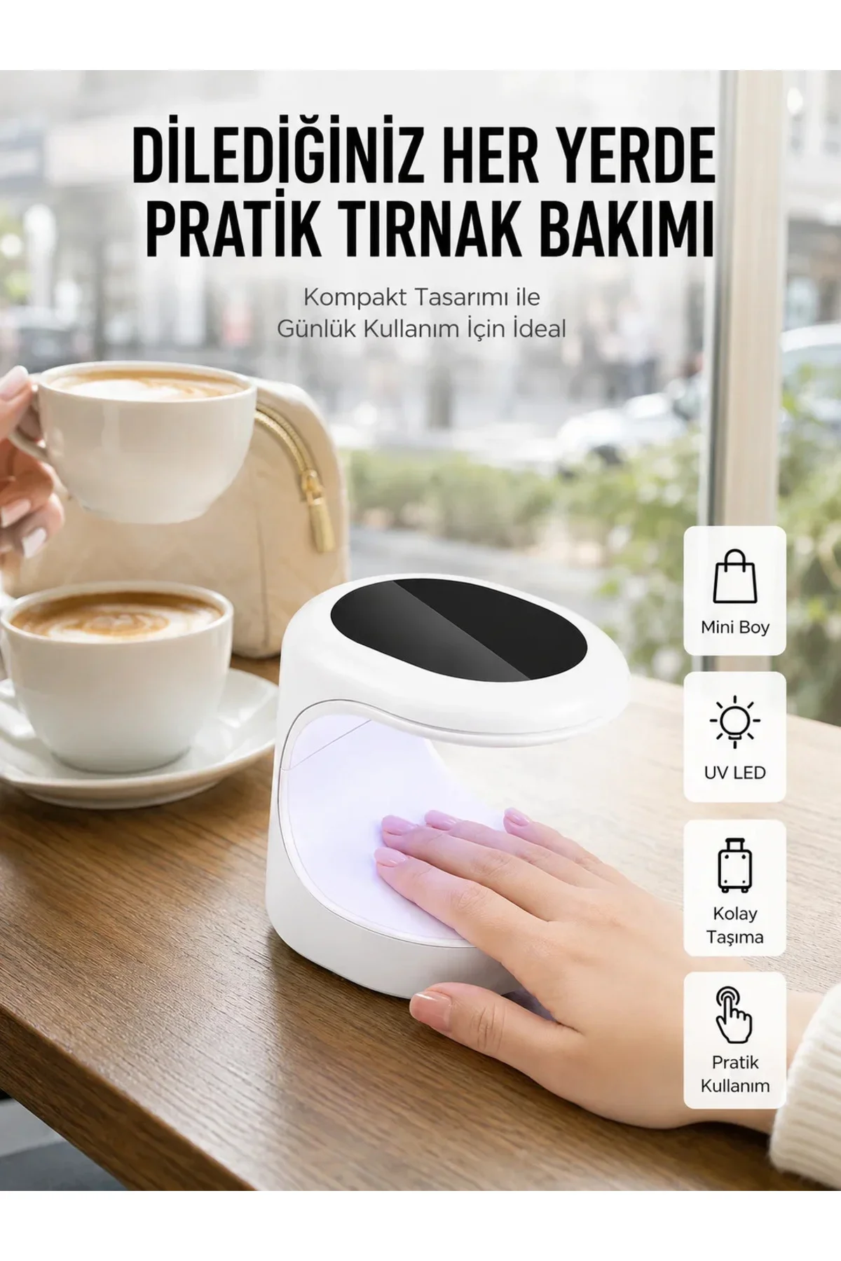 Kalıcı Oje Kurutucu UV Led Teknolojisi Taşınabilir Mini Tırnak Kurutucu Kalıcı Oje Kurutucu UV Led Teknolojisi Taşınabilir Mini Tırnak Kurutucu