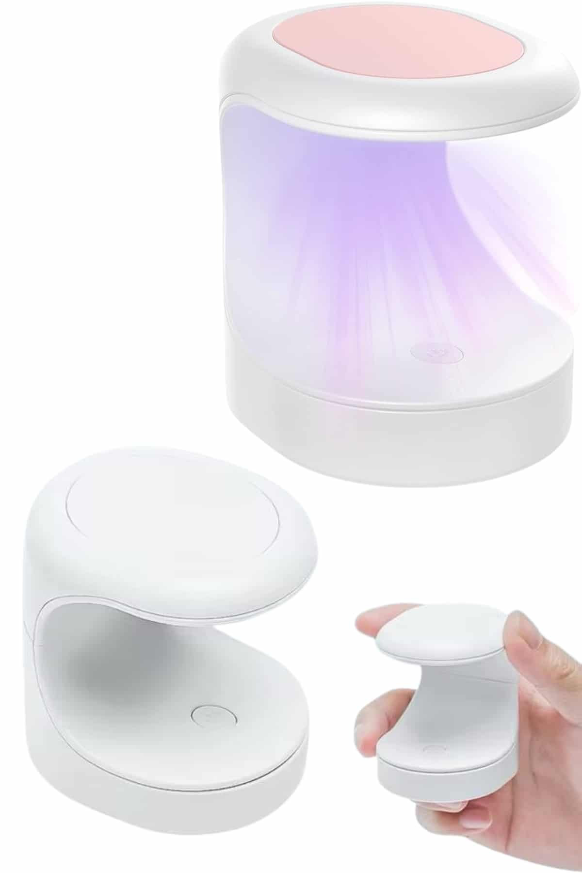 Kalıcı Oje Kurutucu Mini UV Işınlı Taşınabilir Hızlı ve Pratik Oj