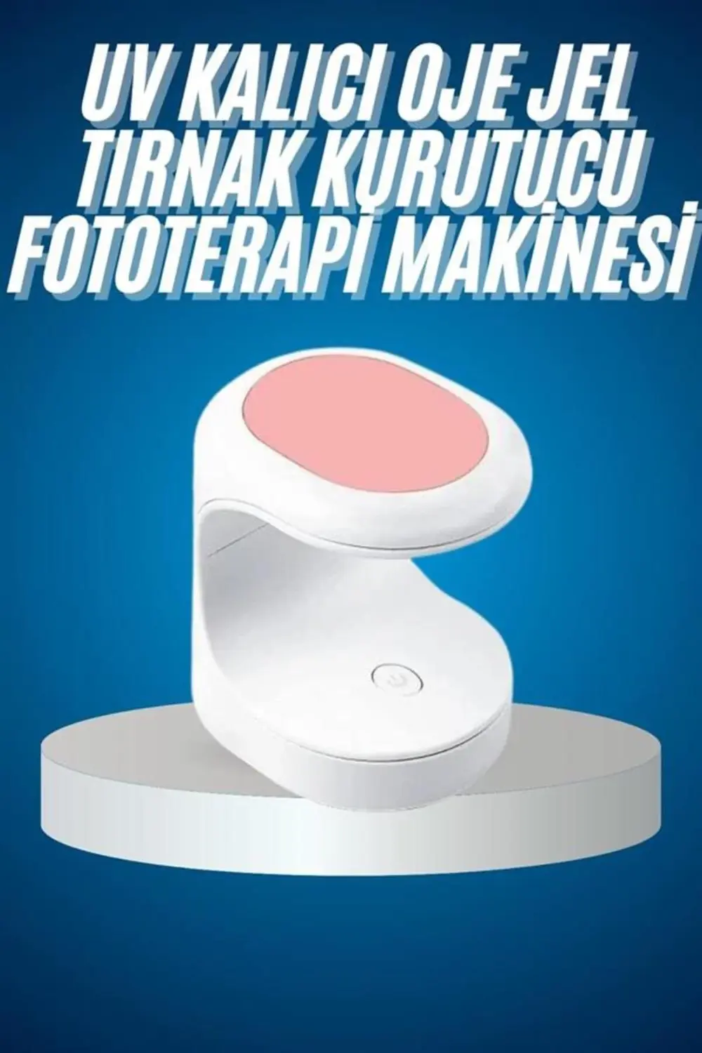 Kalıcı Oje Kurutucu UV Led Teknolojisi Taşınabilir Mini Tırnak Ku