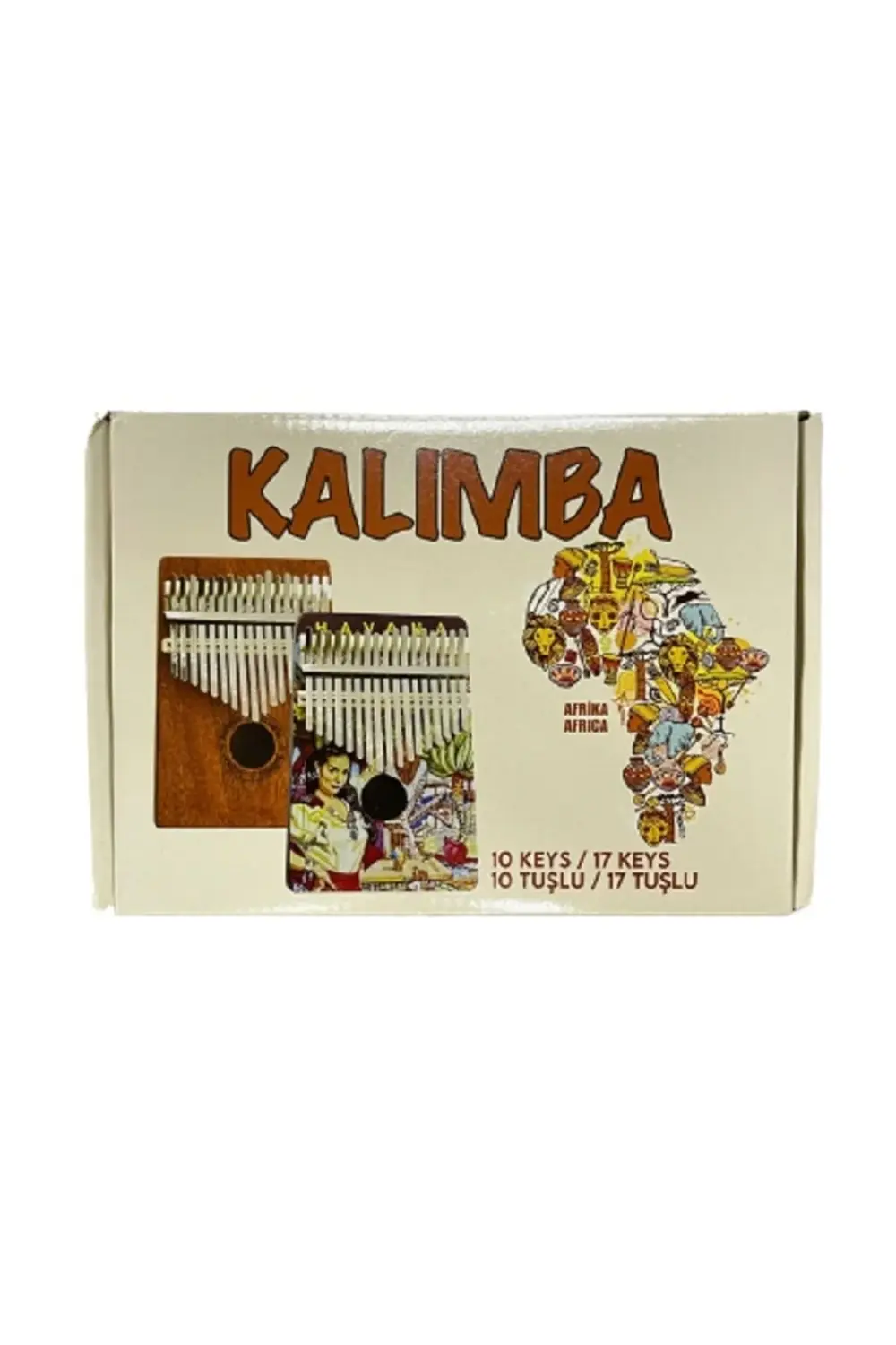 Kalimba 17 Tuşlu Üst Kalite Komple Set
