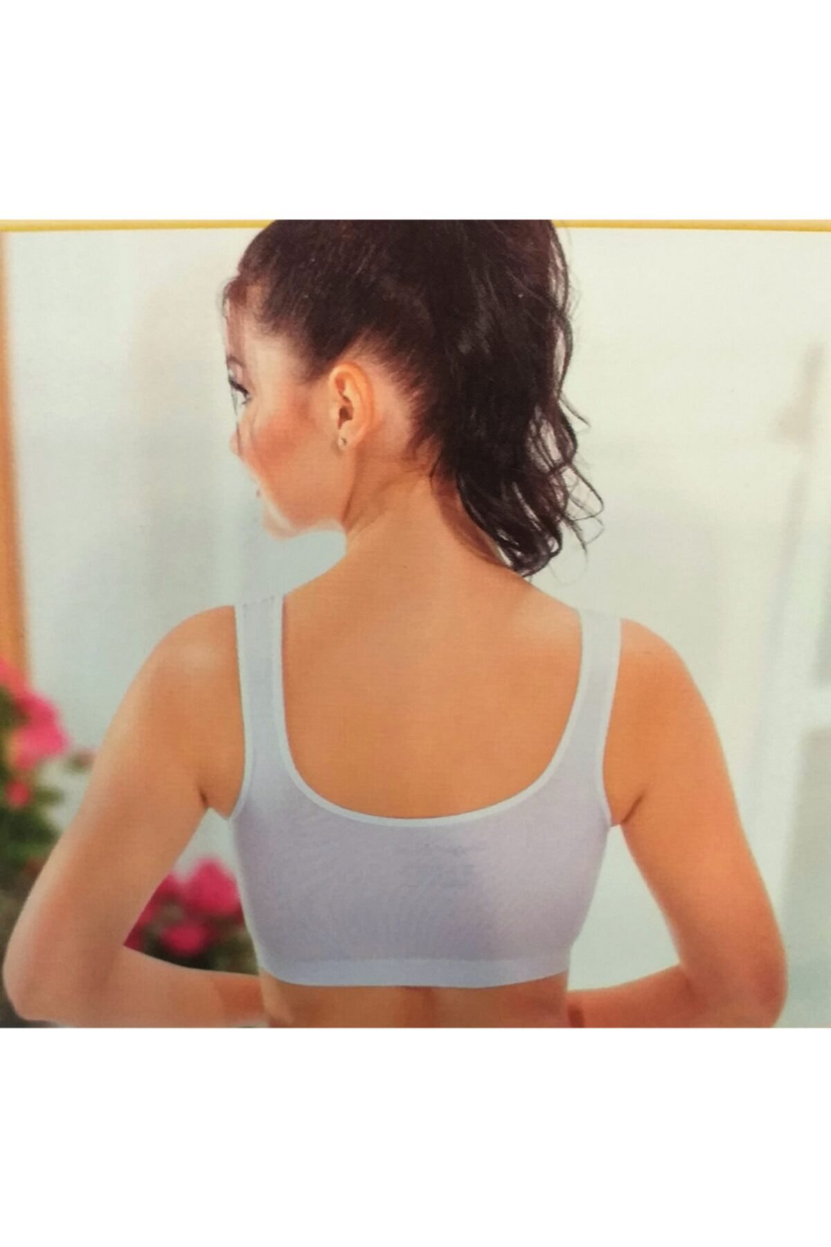 Layza Form Kalın Askılı Pedli Büstiyer Sütyen Ten Yeni Sezon