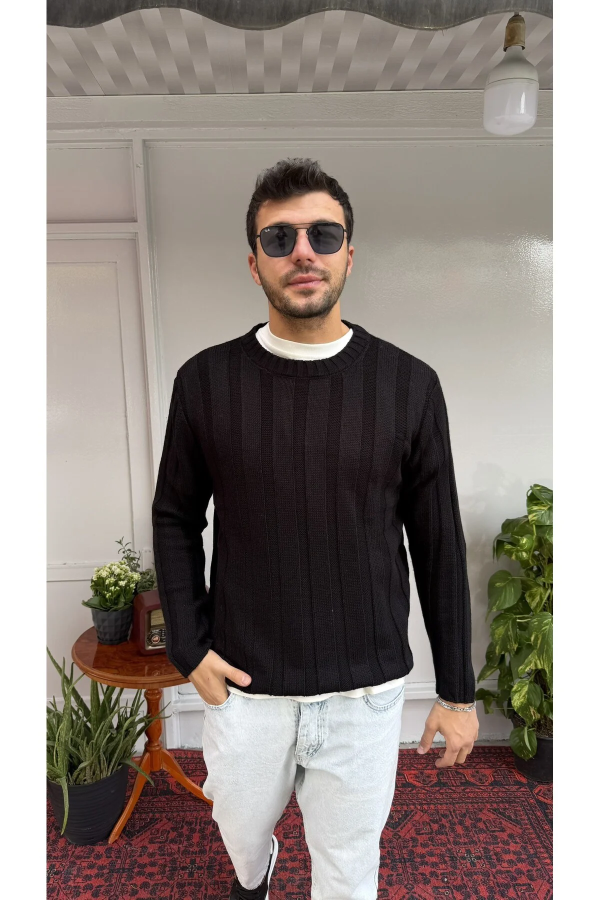 Kalın Çizgi Triko