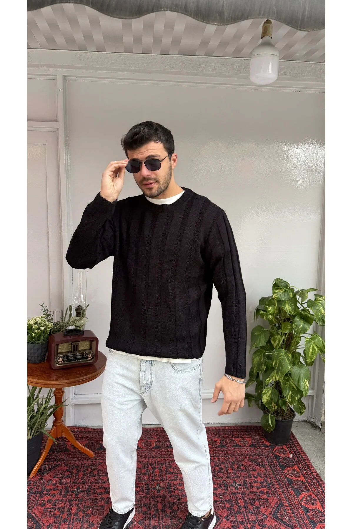 Kalın Çizgi Triko