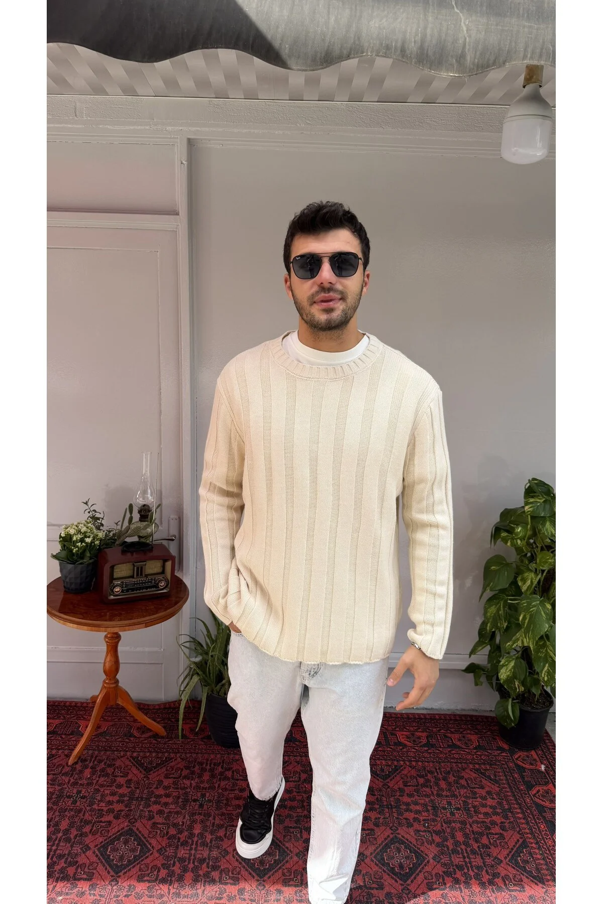 Kalın Çizgi Triko