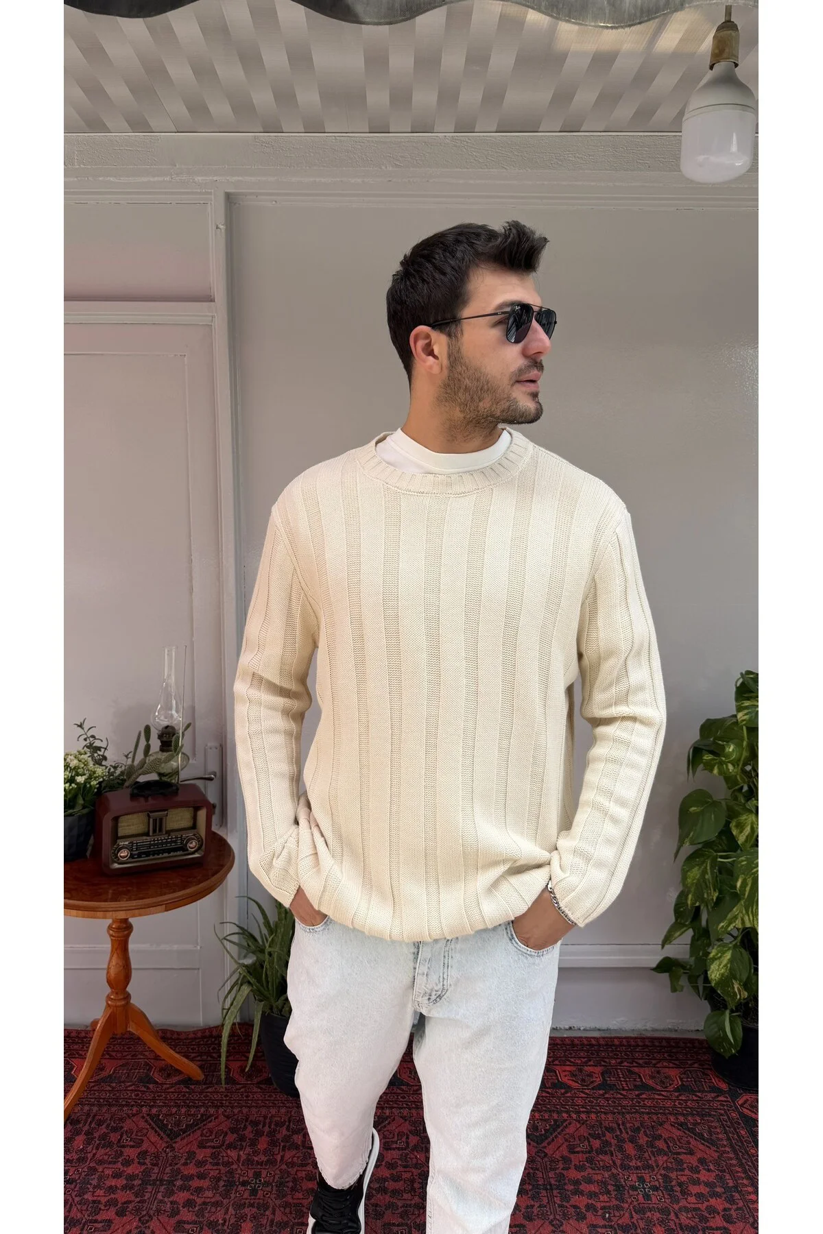 Kalın Çizgi Triko