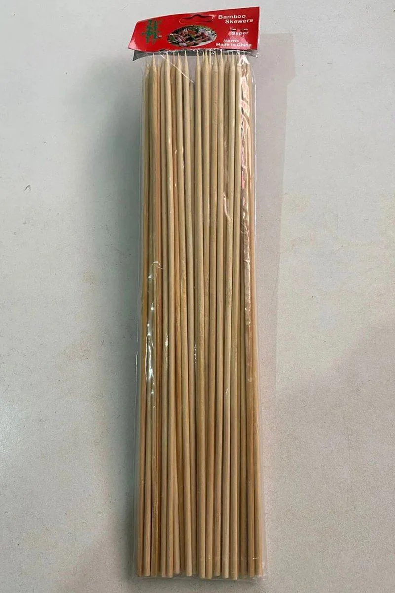 Kalın Çöp Şiş Çubuk - 35 cm 45'li Paket, Paslanmaz ve Dayanıklı Fiyatı, Yorumları ve Özellikleri