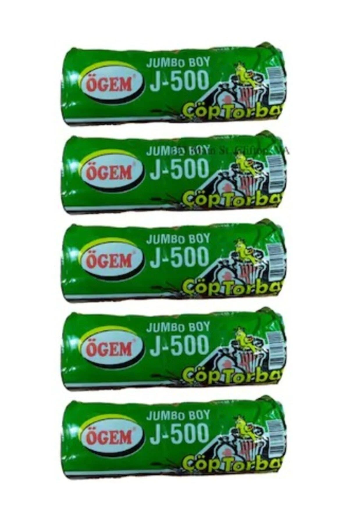 Kalın Jumbo Boy Çöp Poşeti 80*110 Cm 10 Lu 5 Paket