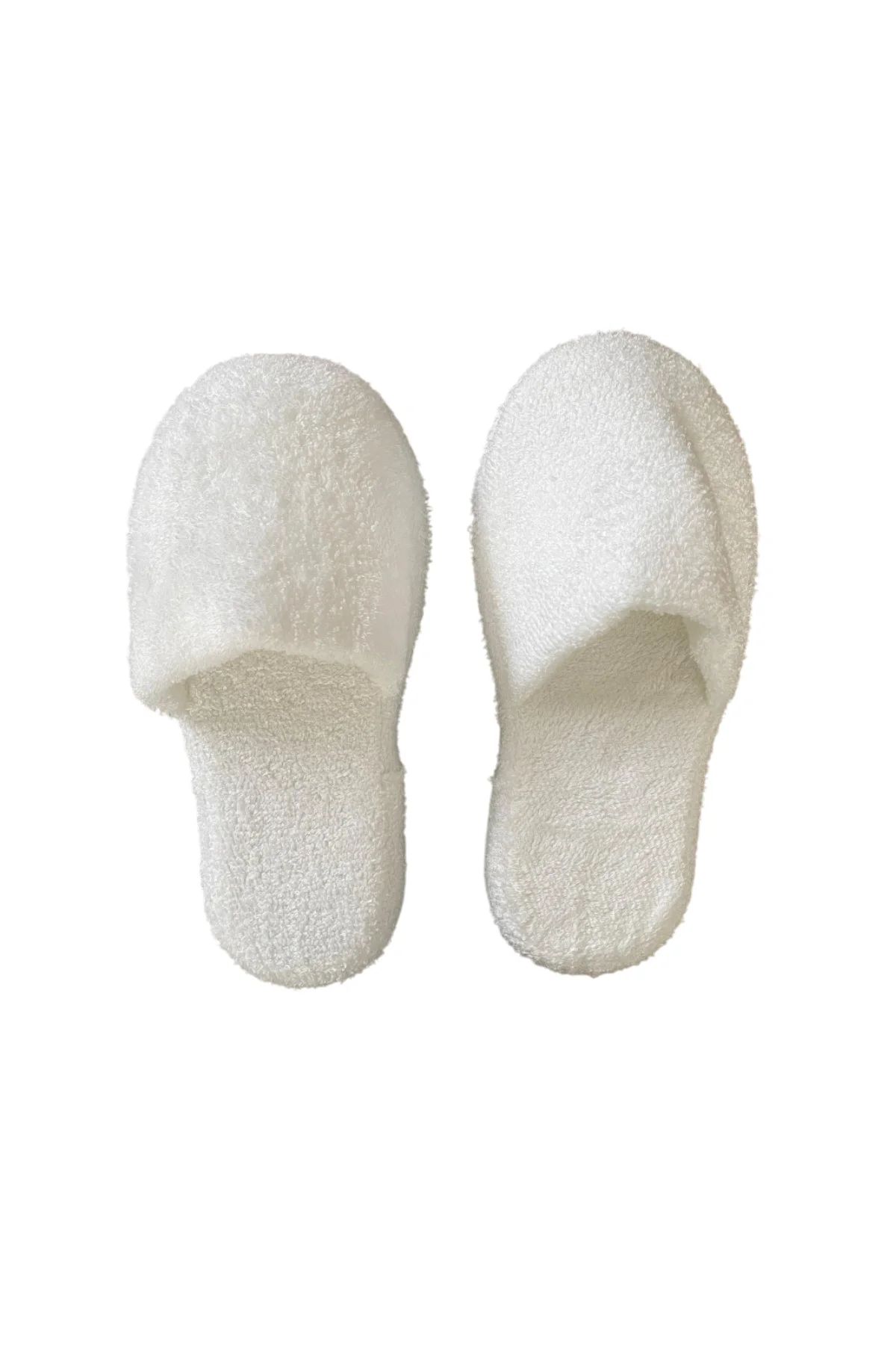 Kalın Kaymaz Taban Havlu Banyo Ev Otel Spa Lohusa Terliği Beyaz K