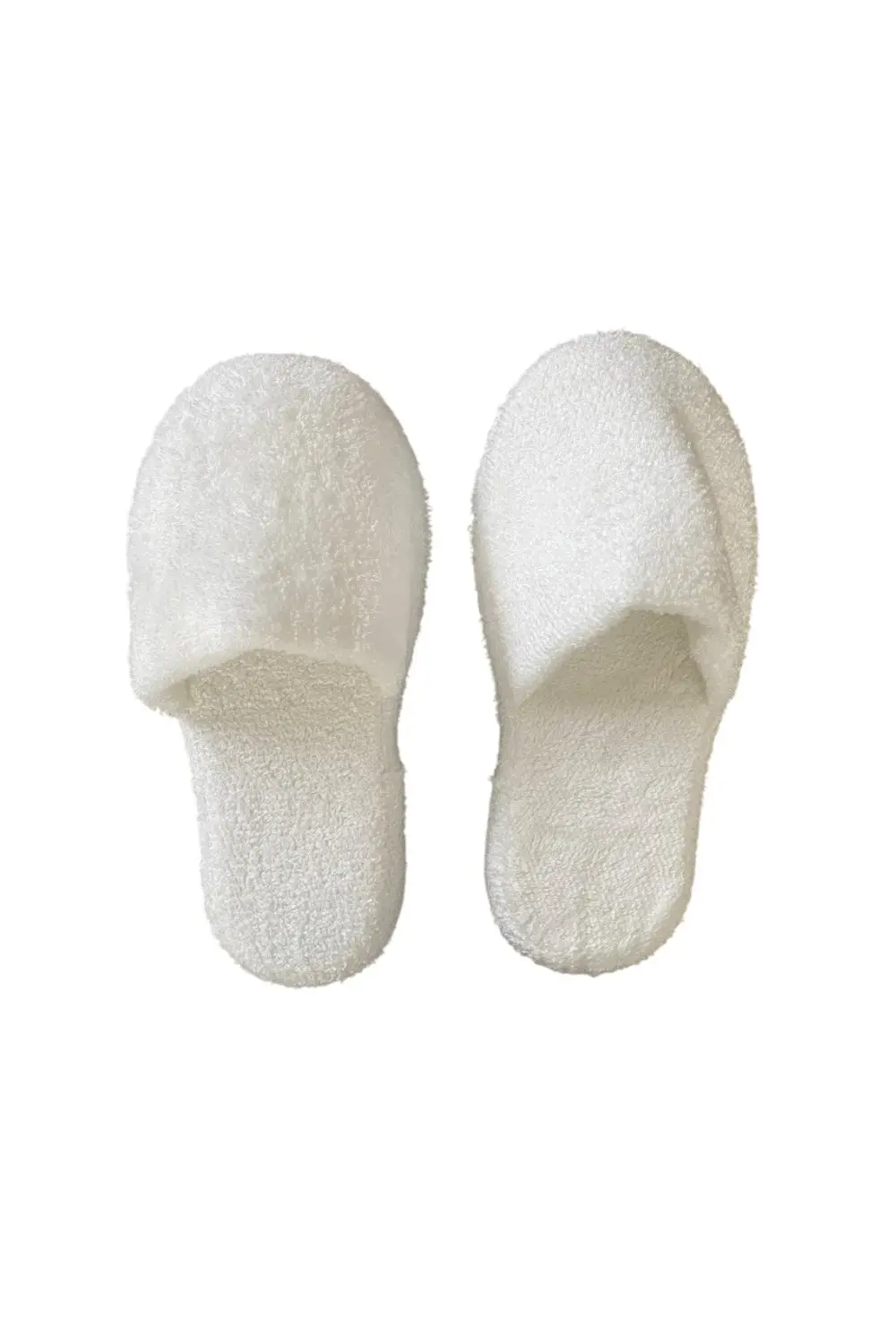 Kalın Kaymaz Taban Havlu Banyo Ev Otel Spa Lohusa Terliği Beyaz K