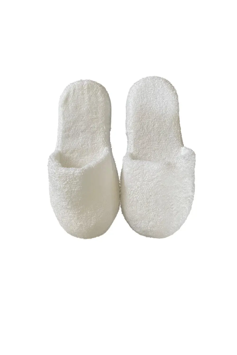 Kalın Kaymaz Taban Havlu Banyo Ev Otel Spa Lohusa Terliği Beyaz K