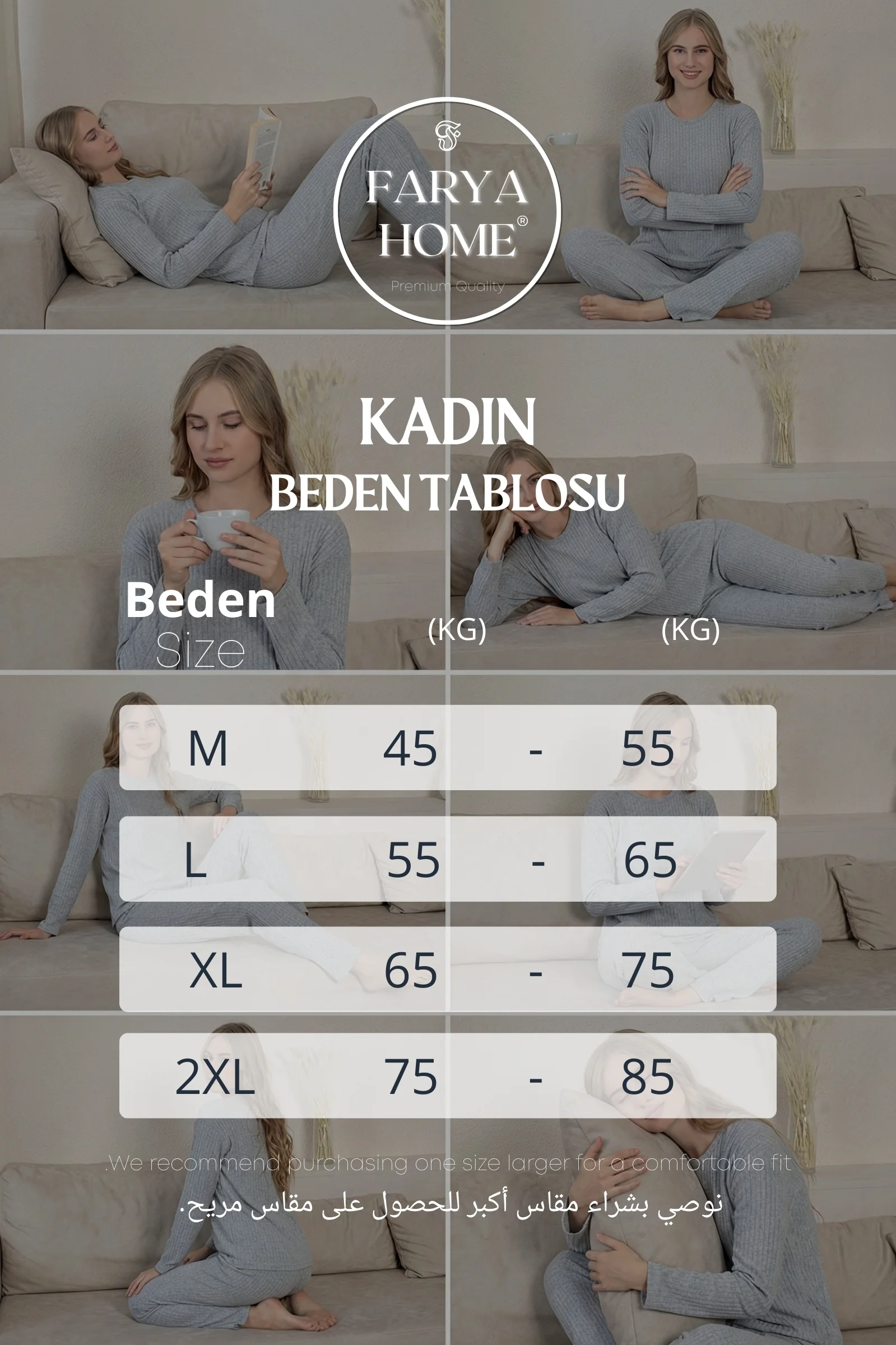 Kalın Kışlık İnterlok Şeritli Uzun Kollu Örme Pijama Takımı, Gri, L Kalın Kışlık İnterlok Şeritli Uzun Kollu Örme Pijama Takımı, Gri, L Fiyatı, Yorumları ve Özellikleri