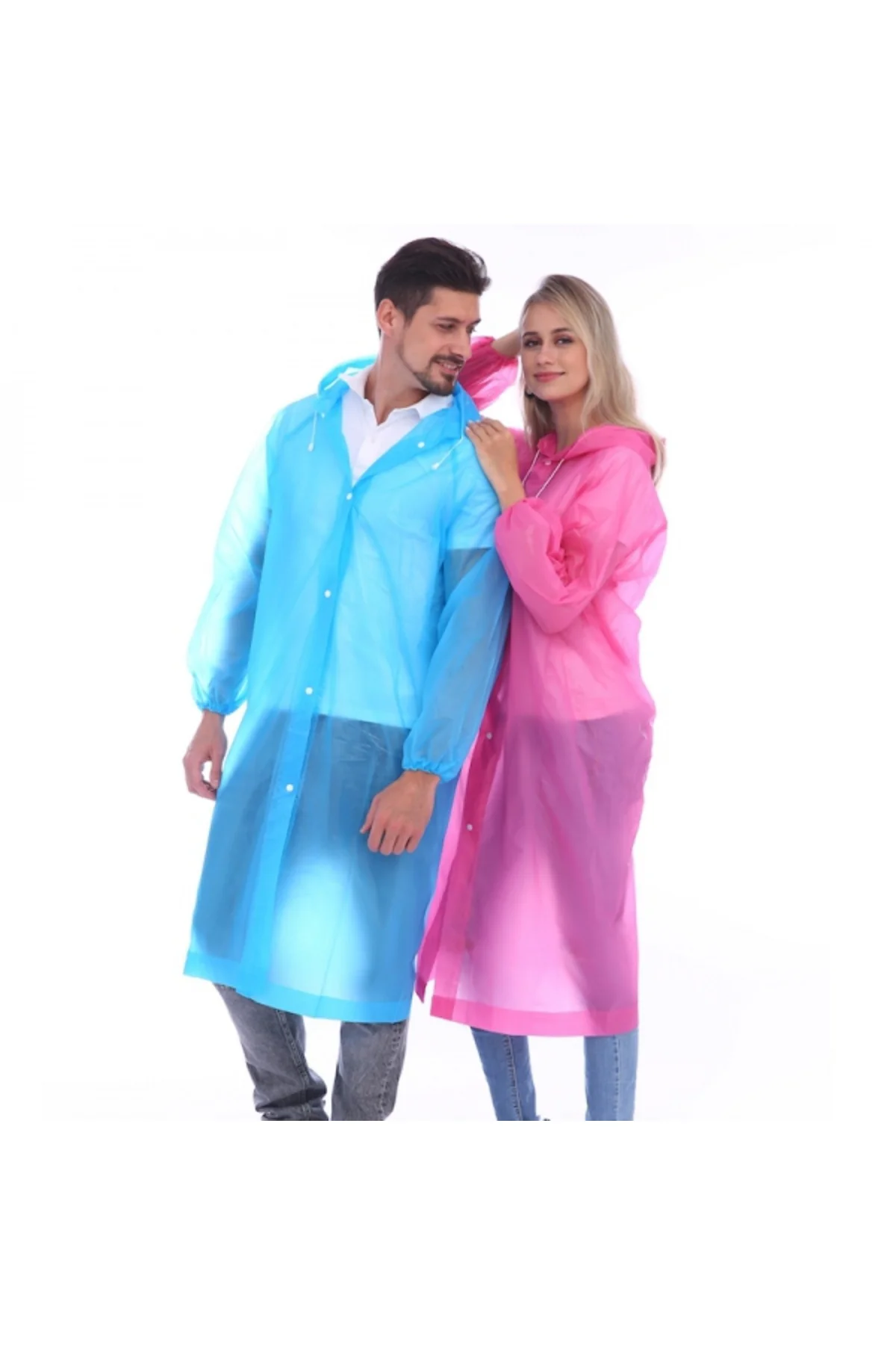 Kalın Naylon Yağmurluk