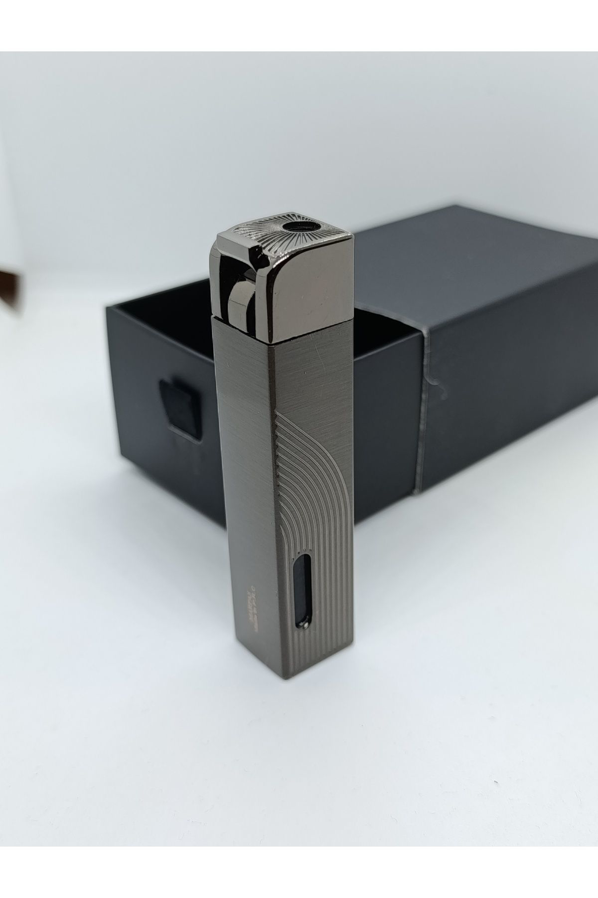 Pnp Kalın Puro Çakmağı Tek Çıkış Mavi Pürmüzlü Lüks Çakmak