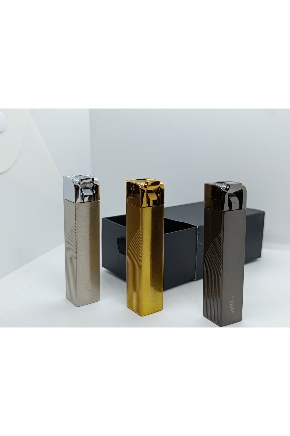 Pnp Kalın Puro Çakmağı Tek Çıkış Mavi Pürmüzlü Lüks Çakmak