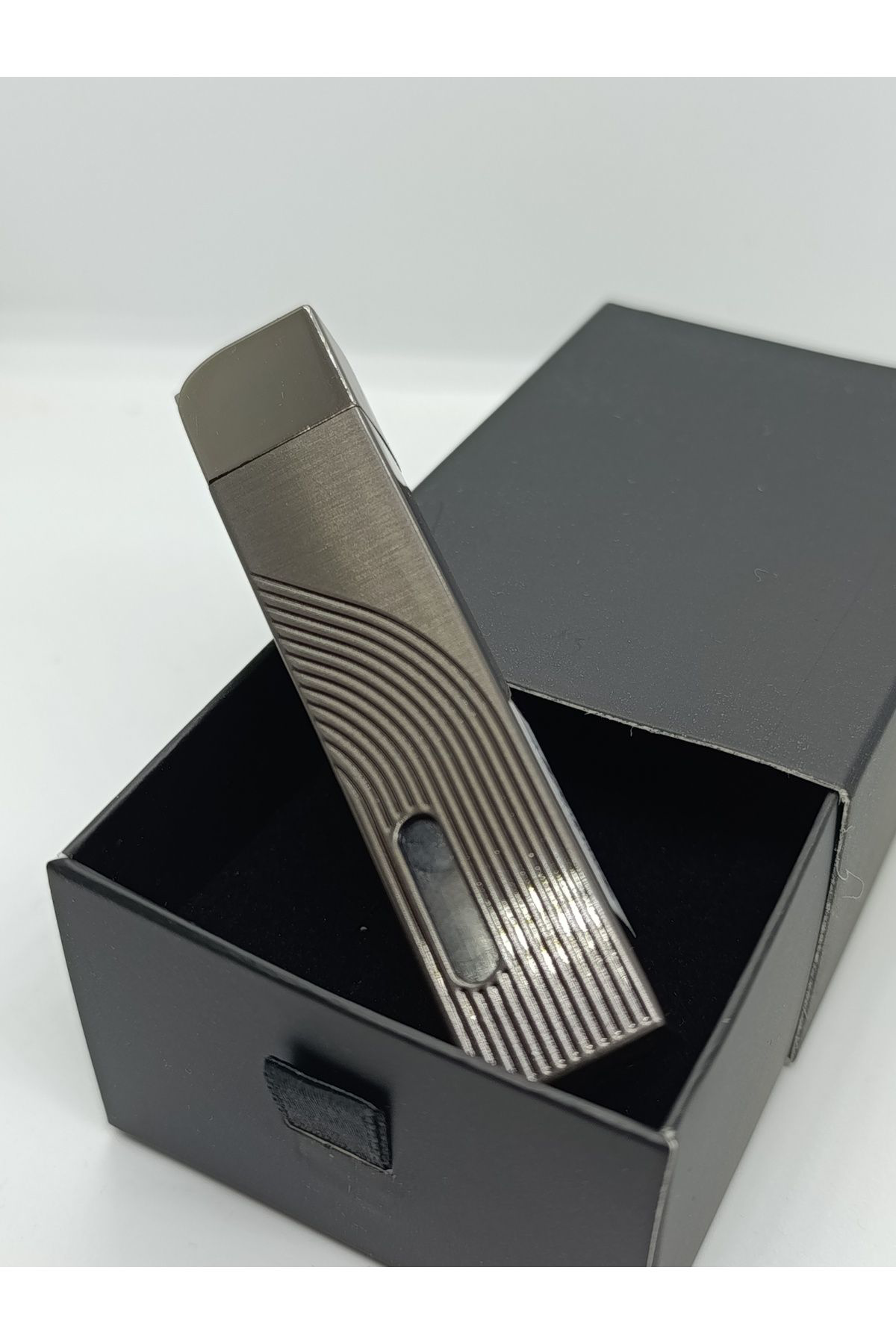 Pnp Kalın Puro Çakmağı Tek Çıkış Mavi Pürmüzlü Lüks Çakmak