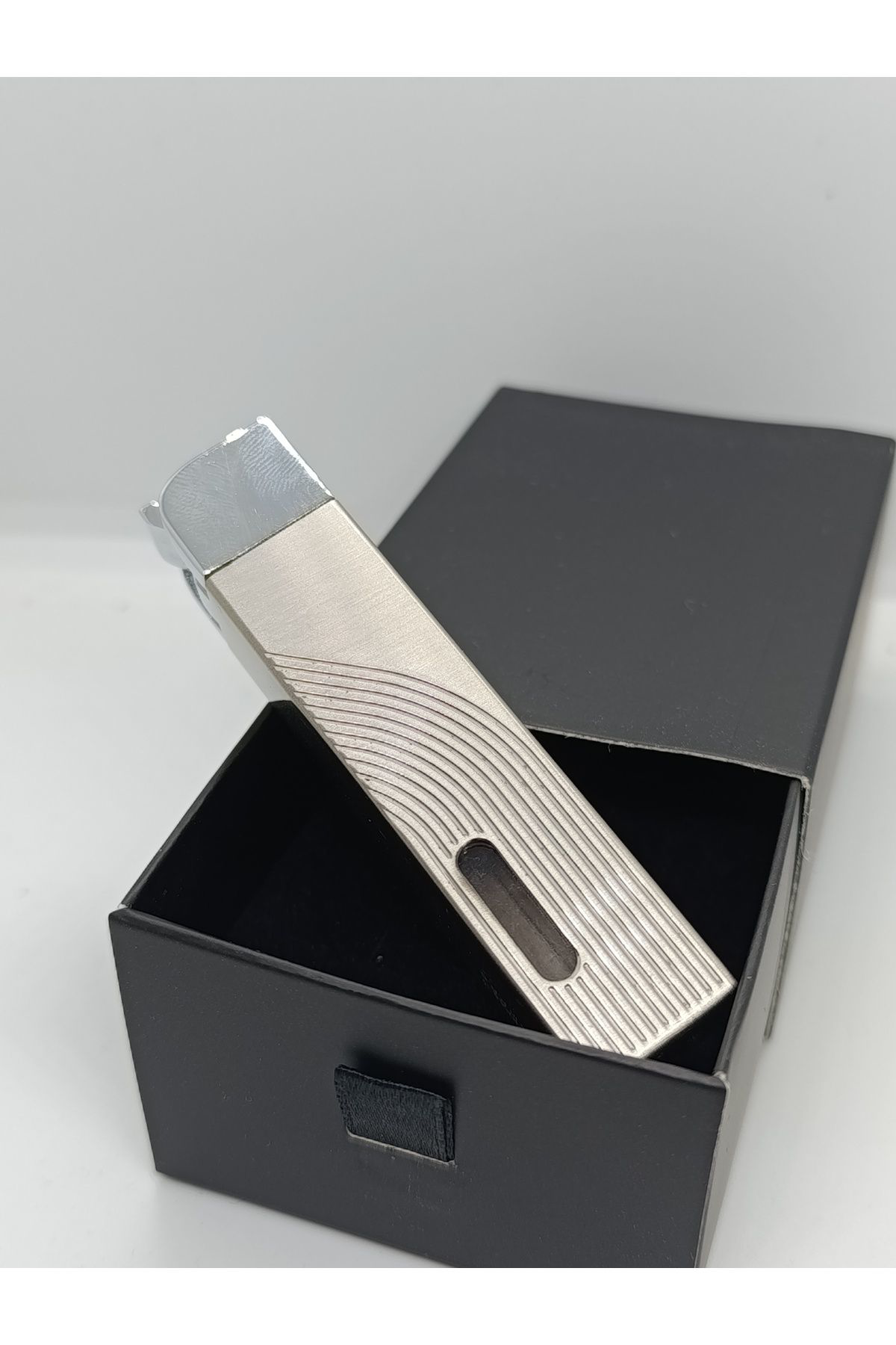 Pnp Kalın Puro Çakmağı Tek Çıkış Mavi Pürmüzlü Lüks Çakmak