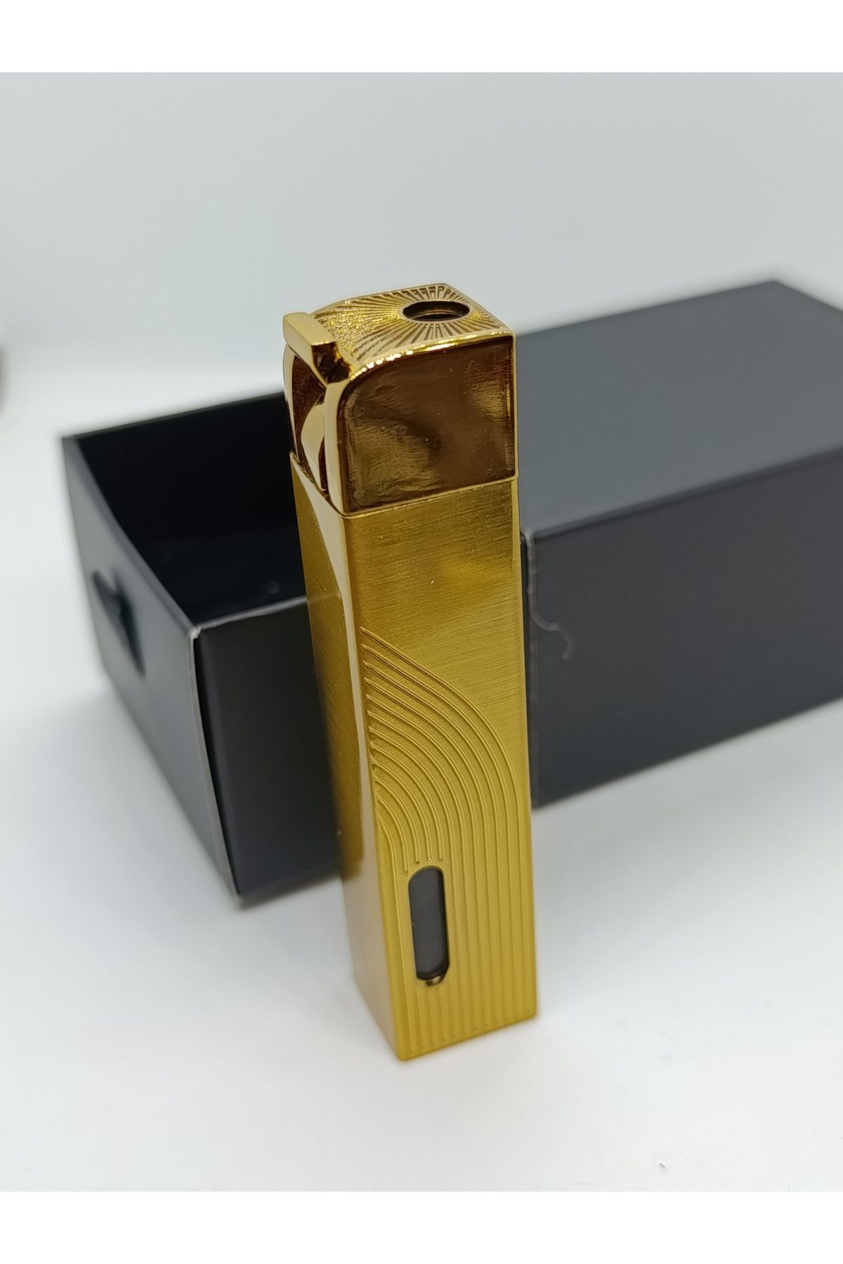 Pnp Kalın Puro Çakmağı Tek Çıkış Mavi Pürmüzlü Lüks Çakmak