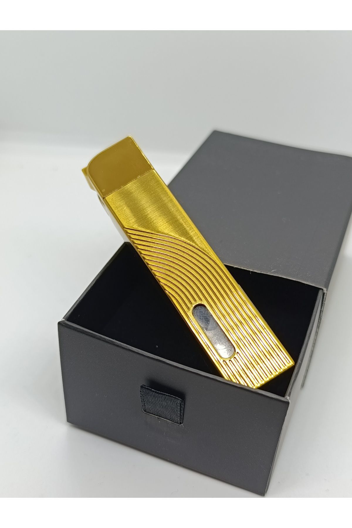 Pnp Kalın Puro Çakmağı Tek Çıkış Mavi Pürmüzlü Lüks Çakmak