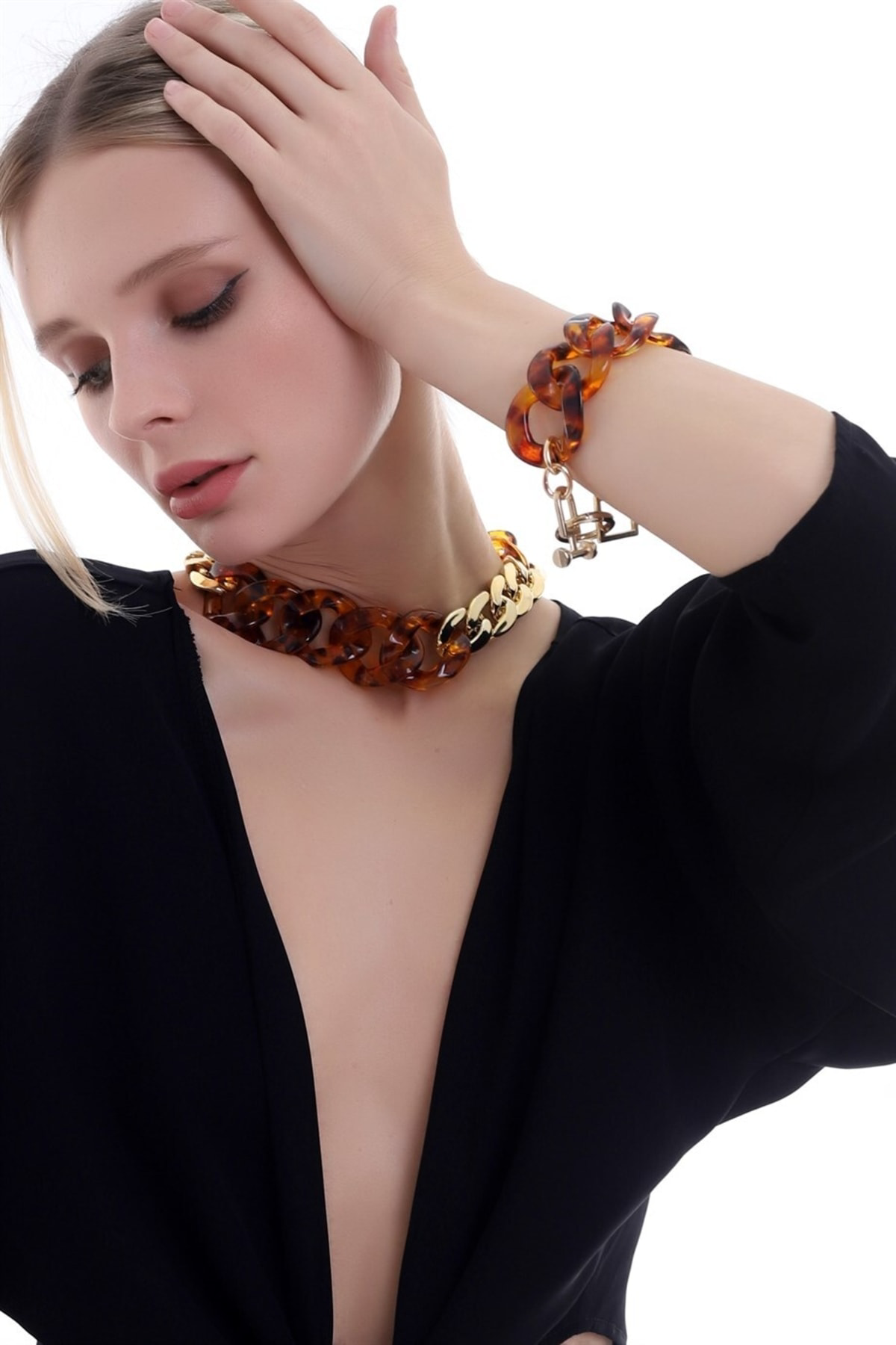 Kalın Tasarım Detaylı Bileklik