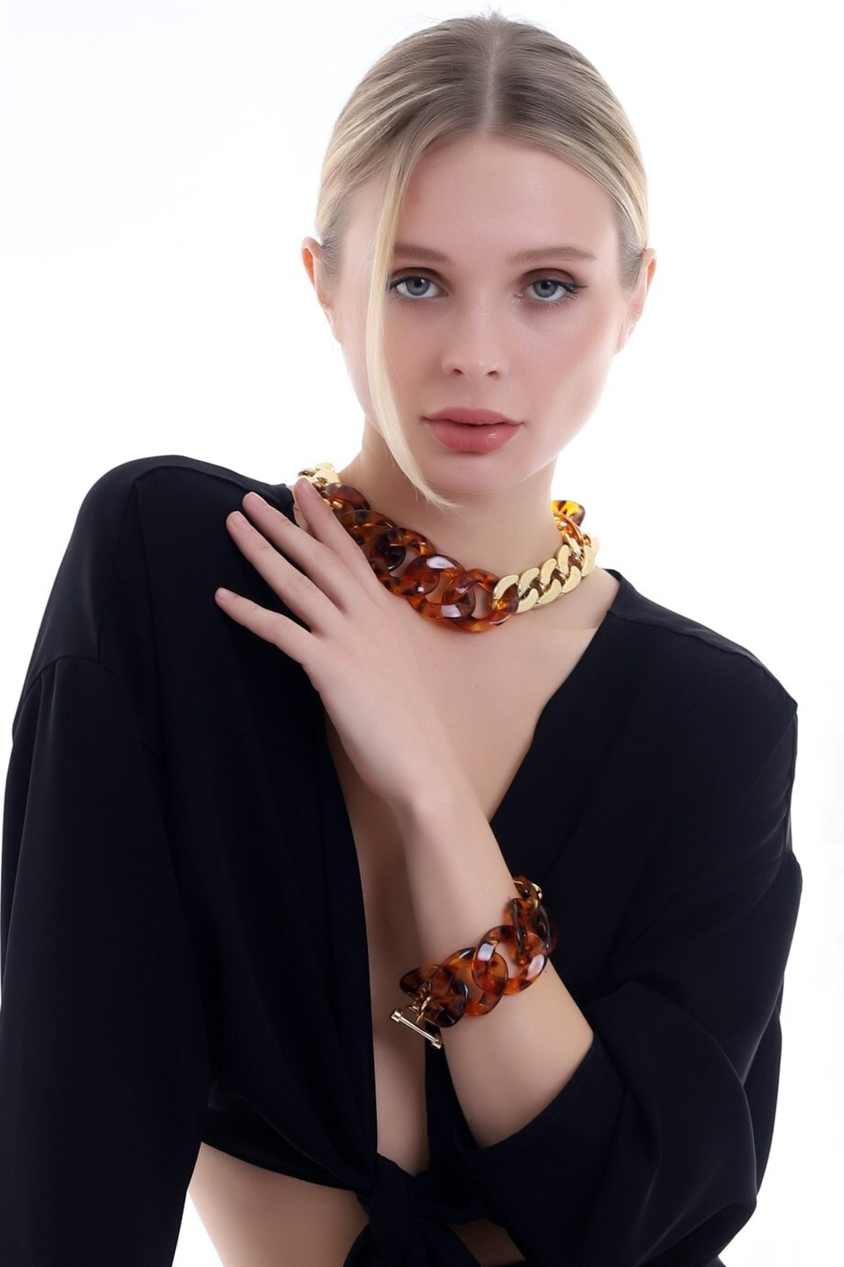 Kalın Tasarım Detaylı Bileklik