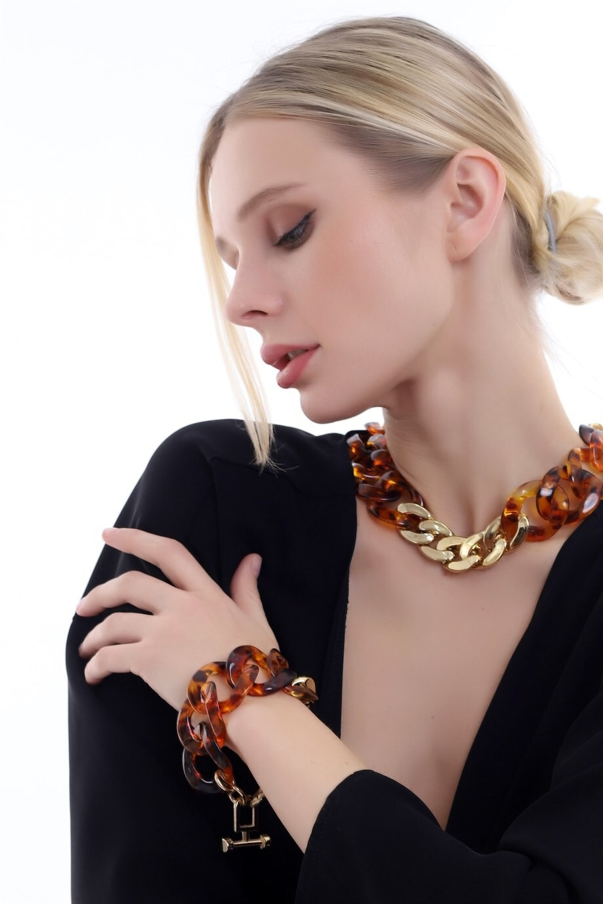 Kalın Tasarım Detaylı Bileklik