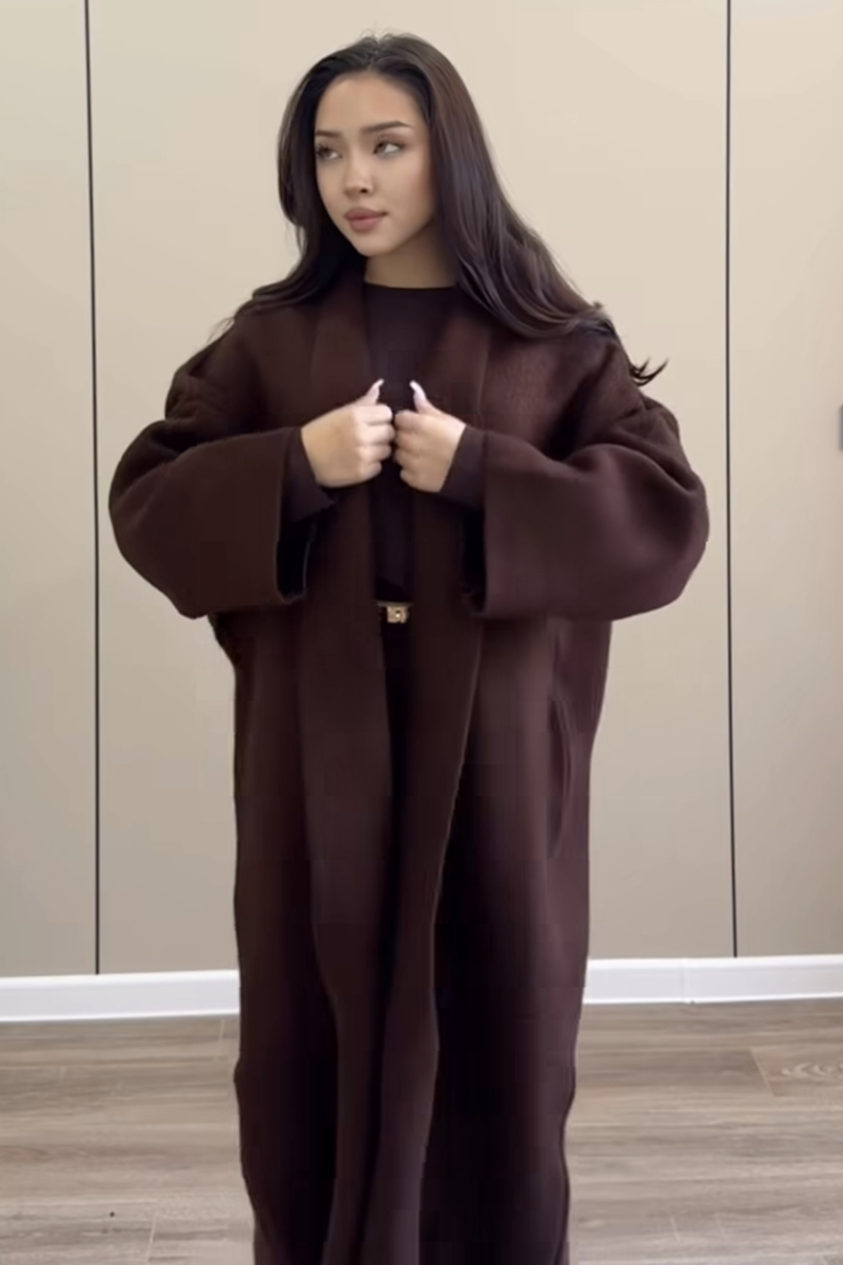 Madammmerry Kalin Uzun Oversize Salaş Hirka Büyük Beden Uyumlu