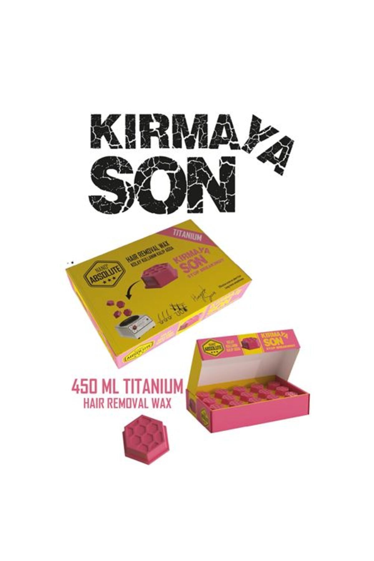 Modacar Kalip Nano Kapsül Ağda Absolute Professional 450Ml Titanium