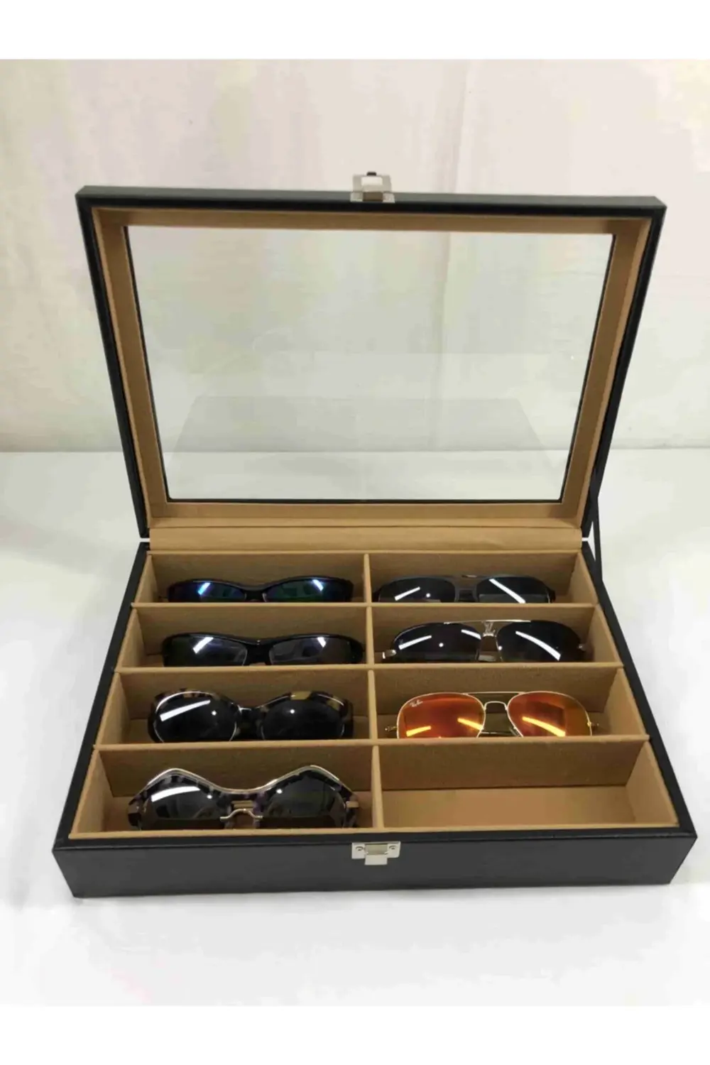 Kaliteden Anlayan Erkeklere Özel El Yapımı Cam Kapaklı Güneş Gözl