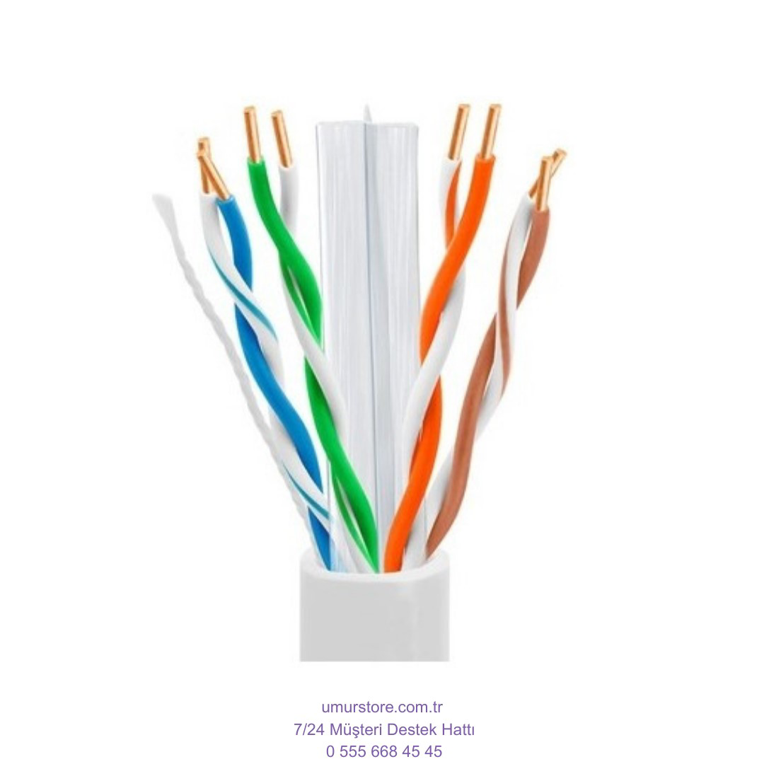 Kaliteli 60MT 60M 60 Metre Cat6 Cat 6 Cat6 Network Ethernet Kablo