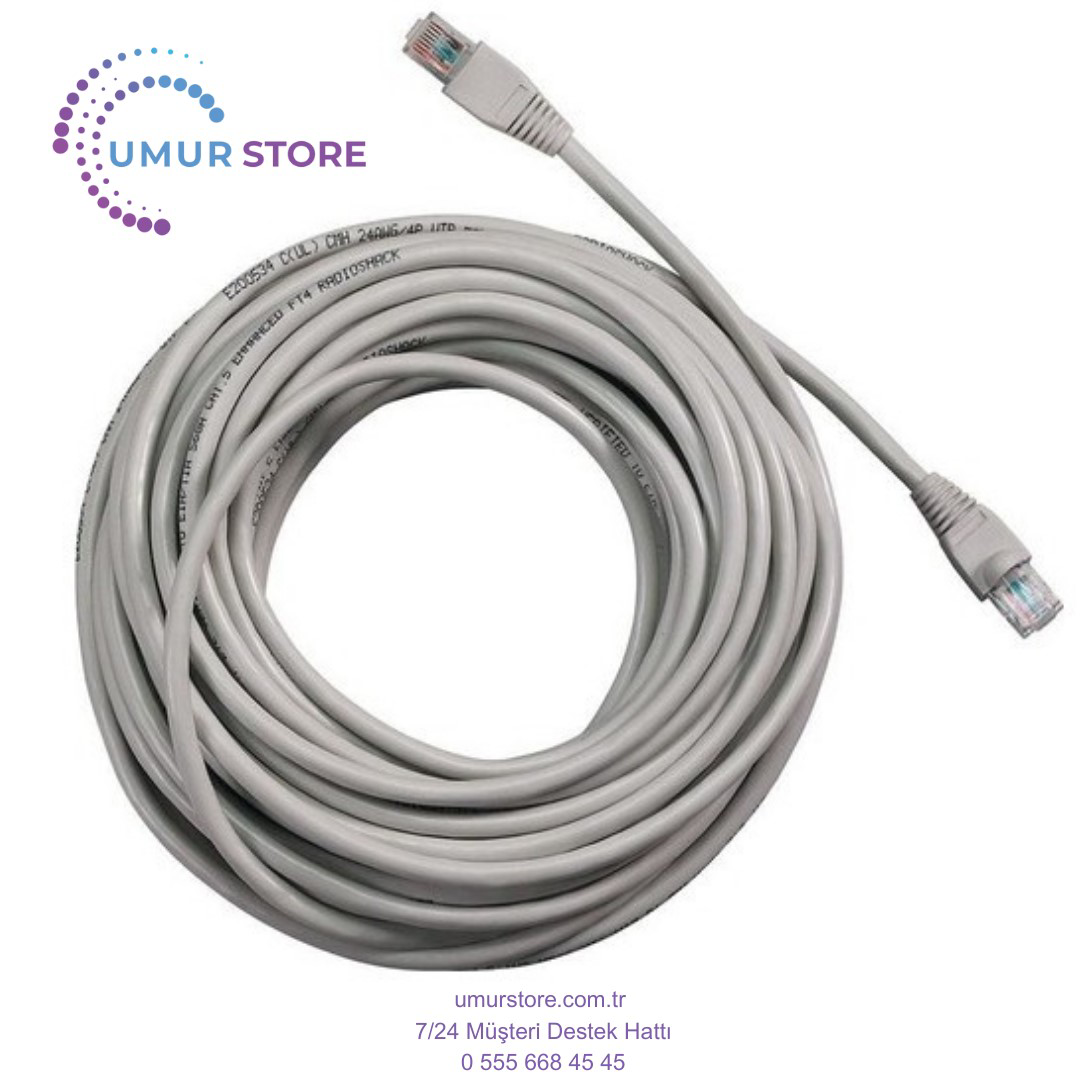 Kaliteli 60MT 60M 60 Metre Cat6 Cat 6 Cat6 Network Ethernet Kablo