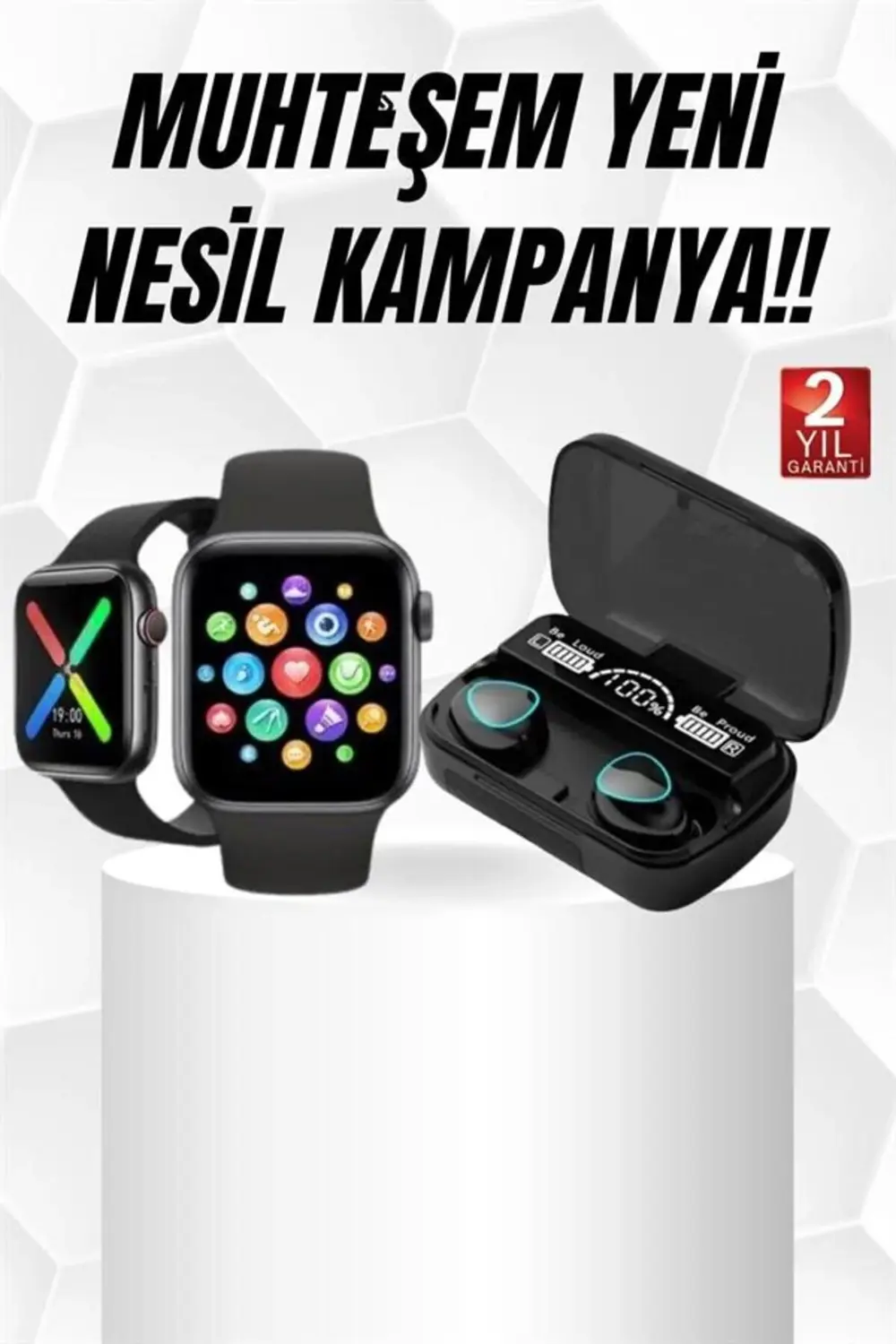 Kaliteli Akıllı Saat ve Kaliteli Bluetooth Kulaklık ANC Özelliği