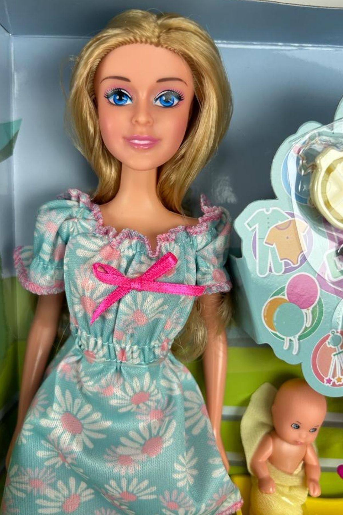 Oyuncak Store Kaliteli Anne Bebek Beşikli Bakım Seti