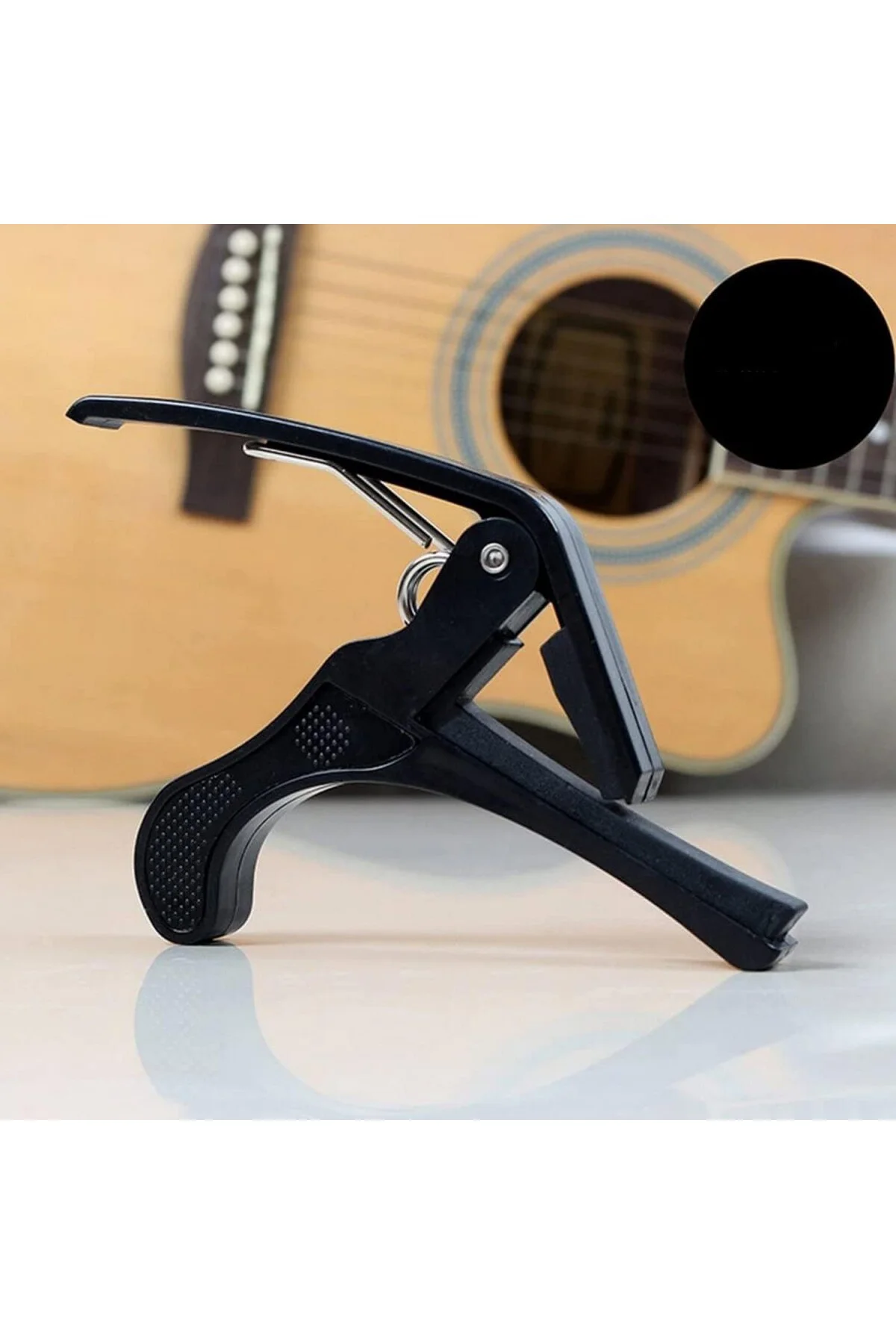 Kaliteli METAL Gitar Bağlama Saz Kaposu - Kapo Capo Kelepçe & Sağ