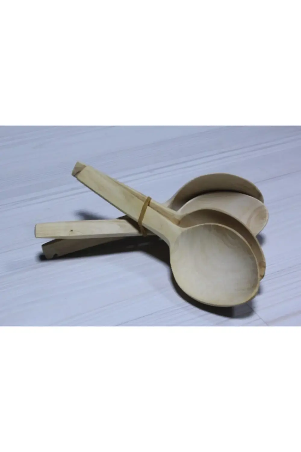 Kaliteli Şimşir Ağacı 1 Set 4 Adet Oyun Kaşığı