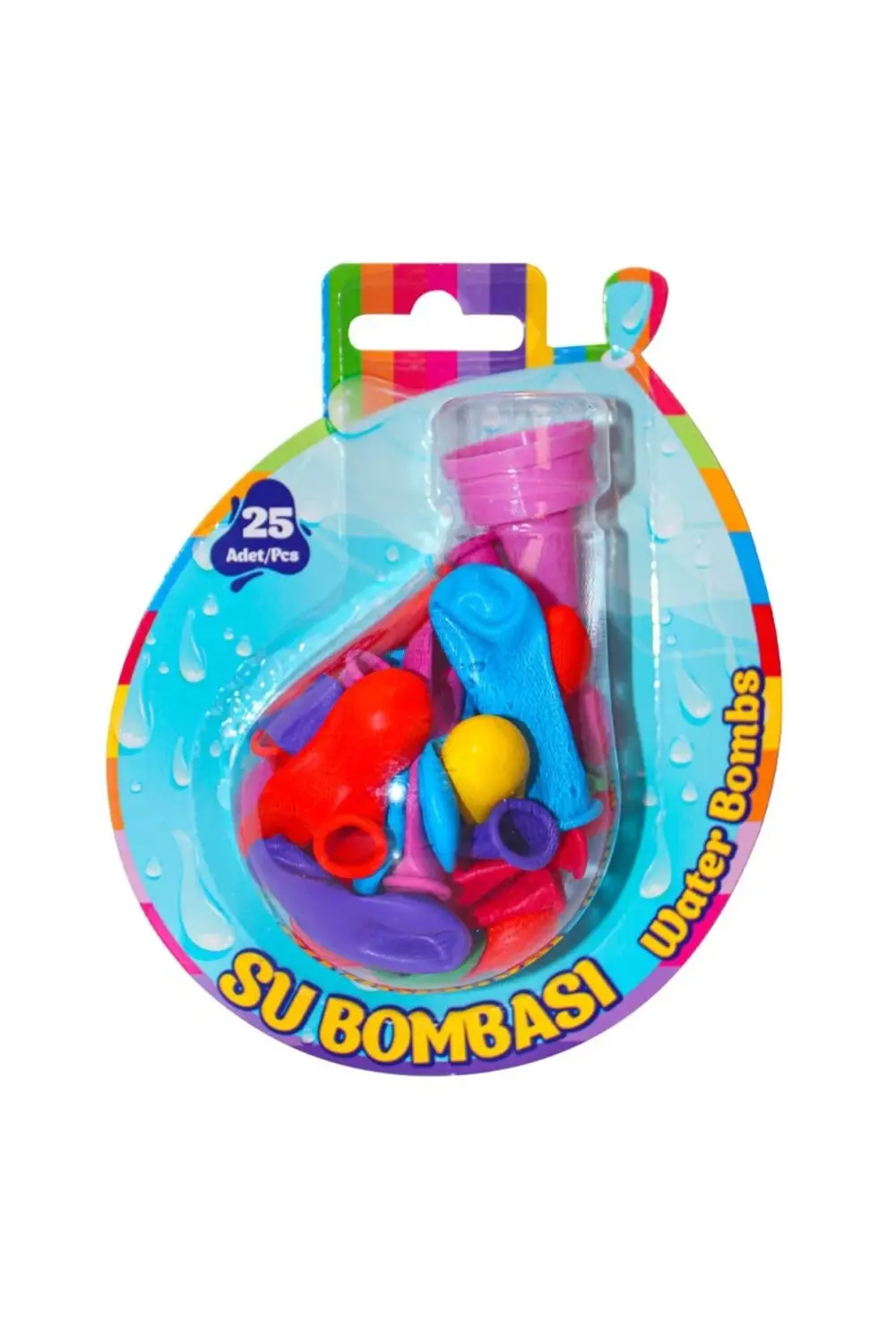 Kaliteli Su Bombası Blister Balon 25 Adet