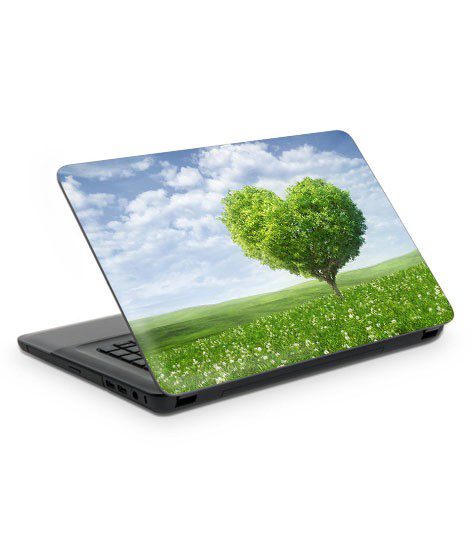 Artikel Kalp Ağaç Notebook Sticker, Laptop Sticker,, Hp Sticker, Asus Sti