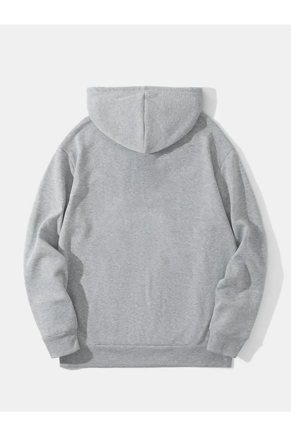 Kalp Atışı baskılı unisex kapüşonlu Büyük Beden sweatshirt