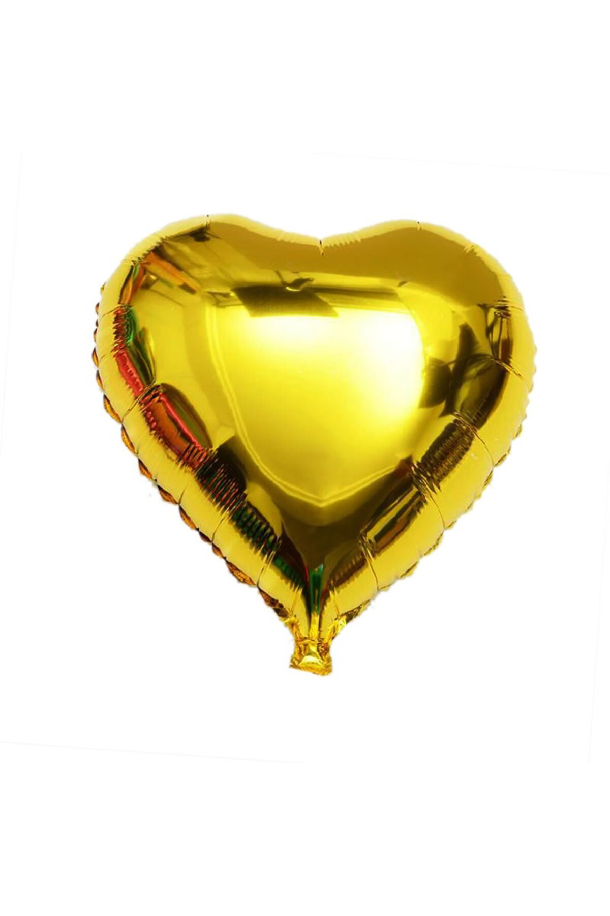 Ok Aksesuar Kalp Balon Folyo Sarı 60 Cm 24 İnç (5060)