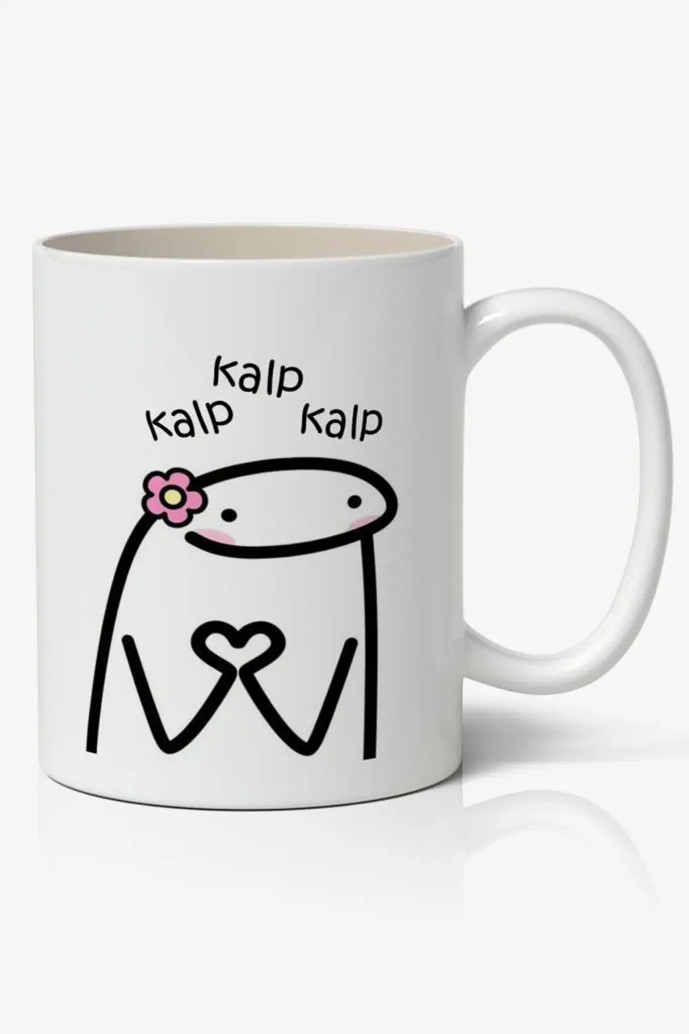kalp kalp kalp Yazılı Baskılı Kupa Bardak - Baskılı Kahve Kupa Ba