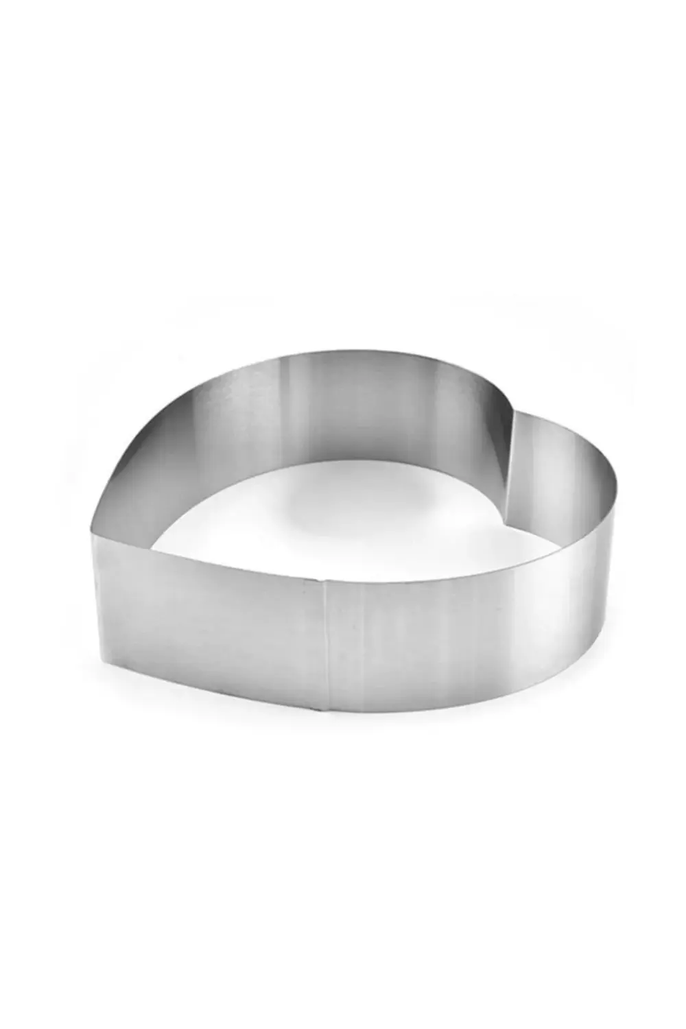 Nar Kalıp Kalp Kek Kalıbı 3'Li Set Derinlik 5 Cm