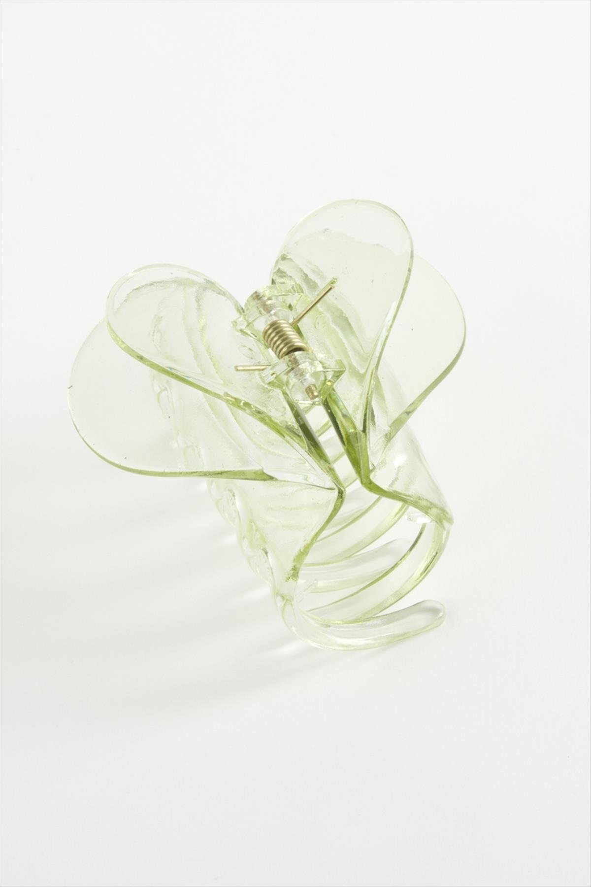 Kalp Kelebek Renkli Mandal Toka 8 cm