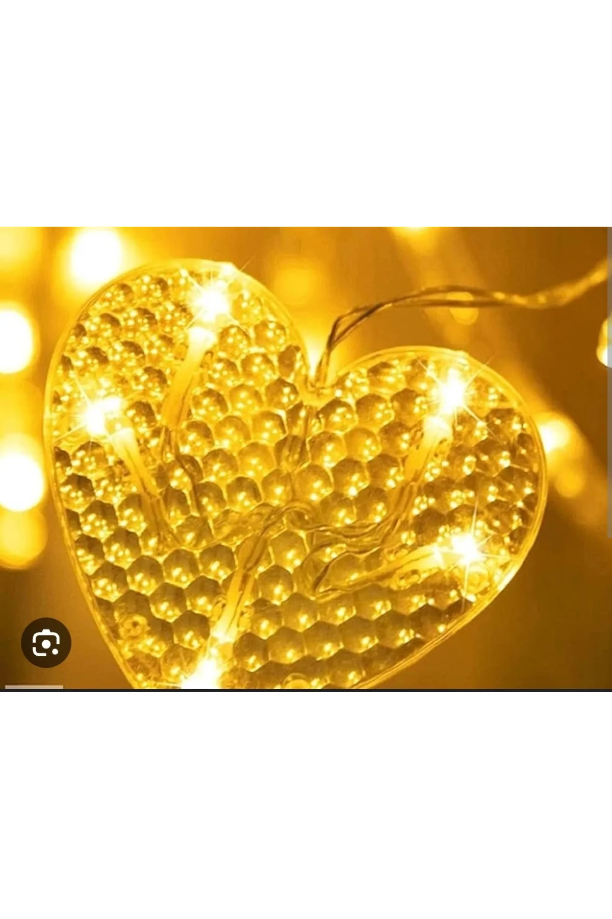 Kalp Perde Led 3M 6 Sıra 12 Adet Kalp Led Işık Gün Işığı Kalp Perde Led 3M 6 Sıra 12 Adet Kalp Led Işık Gün Işığı