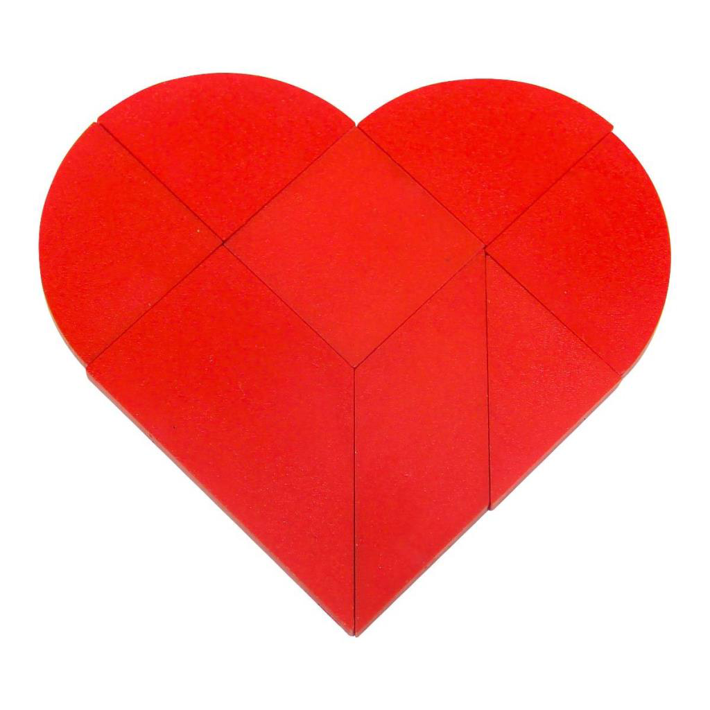 Kalp Tangram Kalp Tangram