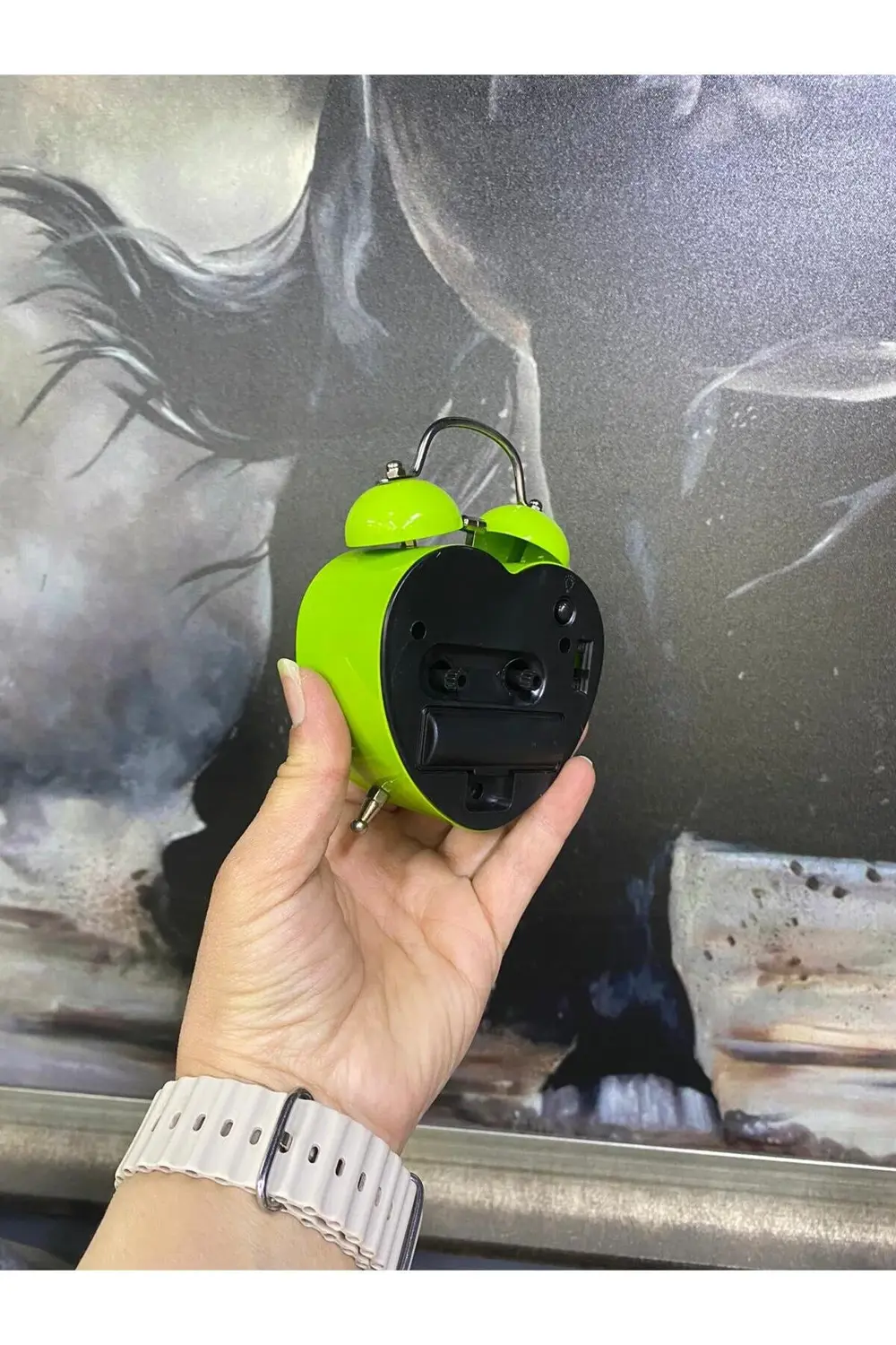 Kalp Temalı Çalar Saat