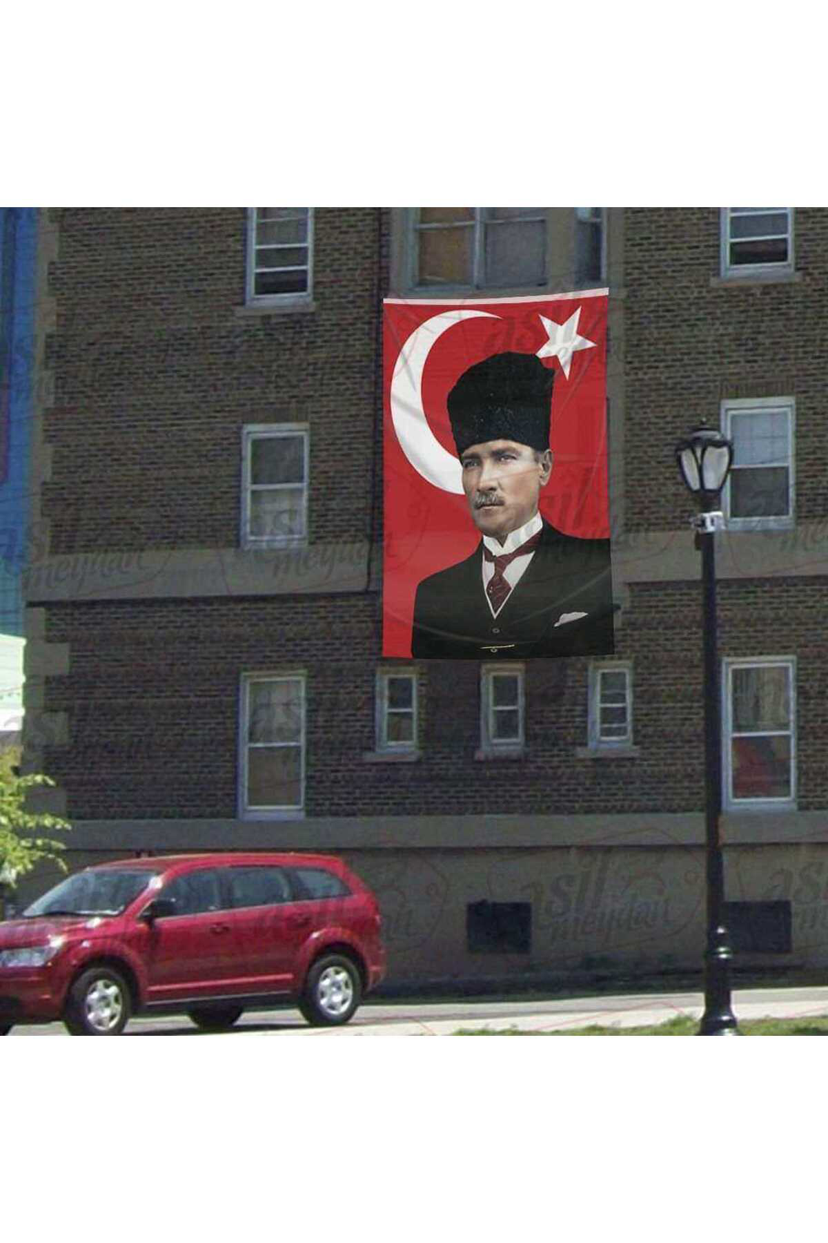 Kalpaklı Gazi Mustafa Kemal Atatürk Türkiye Poster Bayrak, Tören,