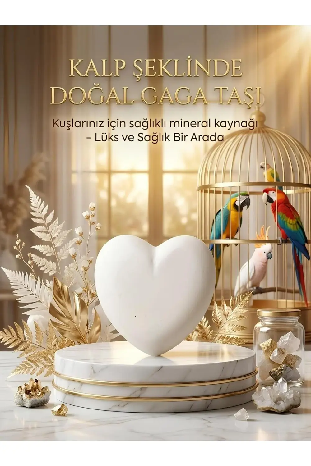 Kalpli Gaga Taşı x 3 Adet