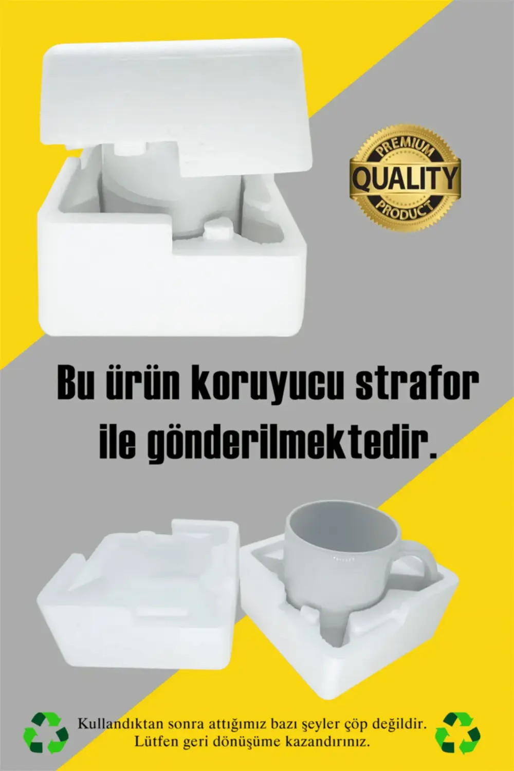 Kalpli Sevimli Geyik Baskılı Küllük Kül Tablası Doğum Günü Hediye